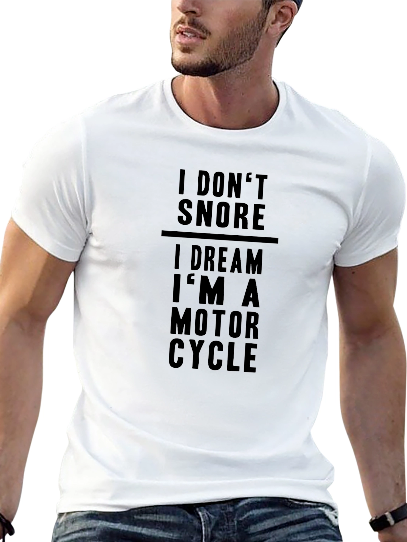 Black Motorcycle Dream T-Shirt - Funny Biker Tee view 13