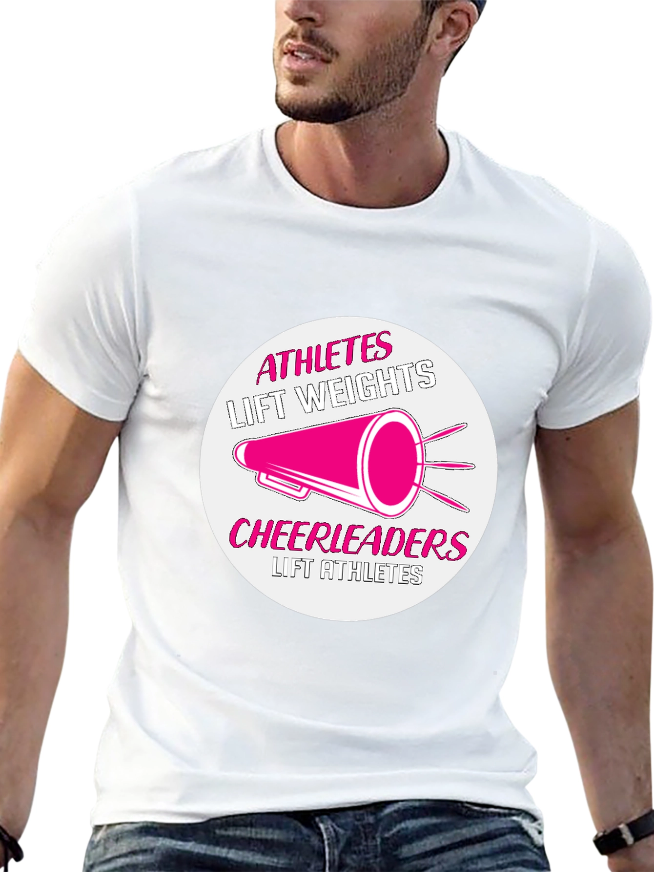 Athletes Cheerleaders Graphic Tee - 13