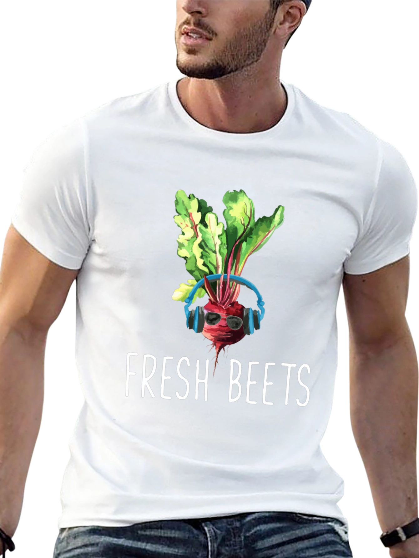Fresh Beets Graphic Tee - Cool Beetroot Design - 13