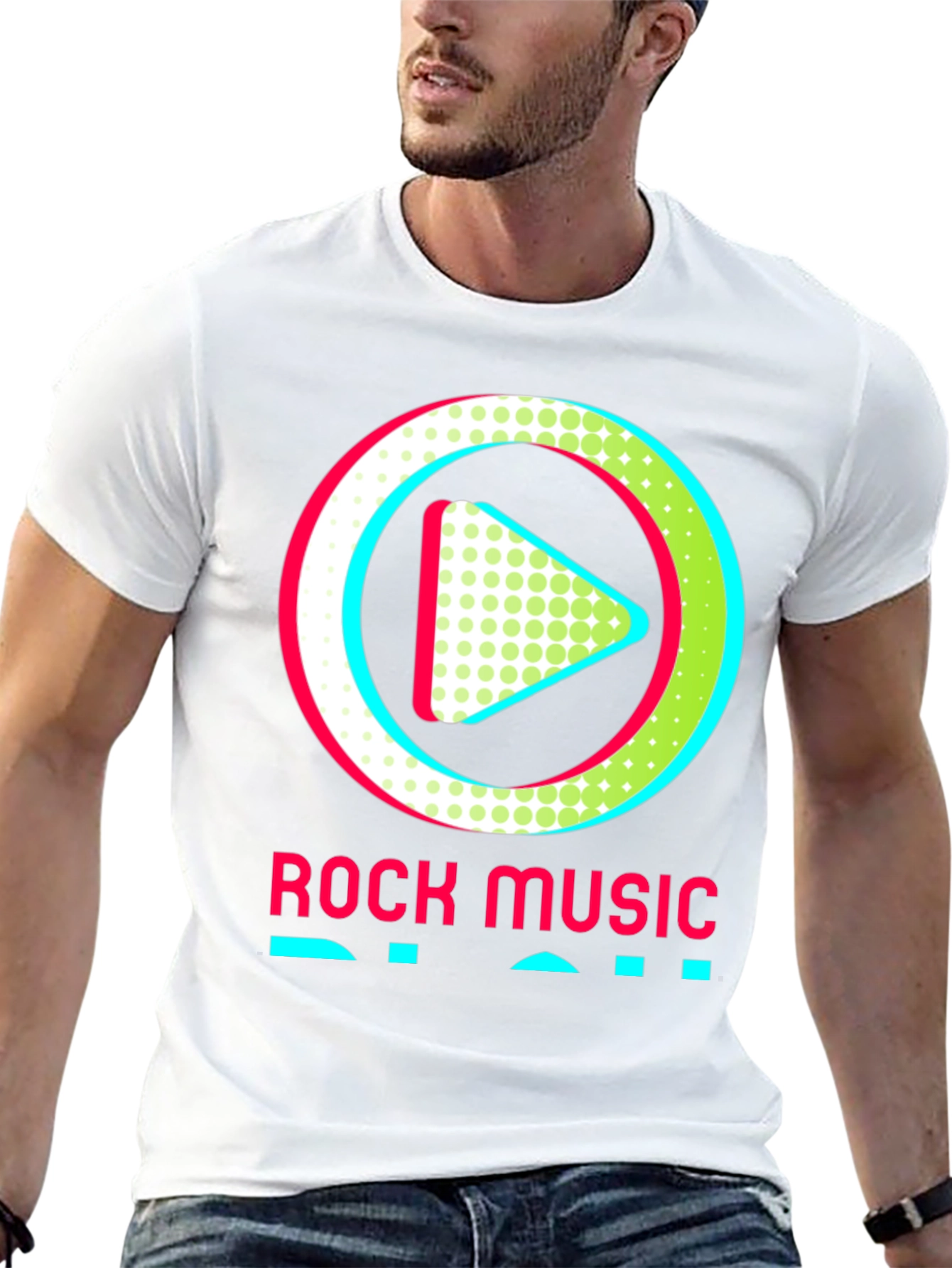 Black Rock Music Graphic Tee - Stylish Music Lover Shirt view 13