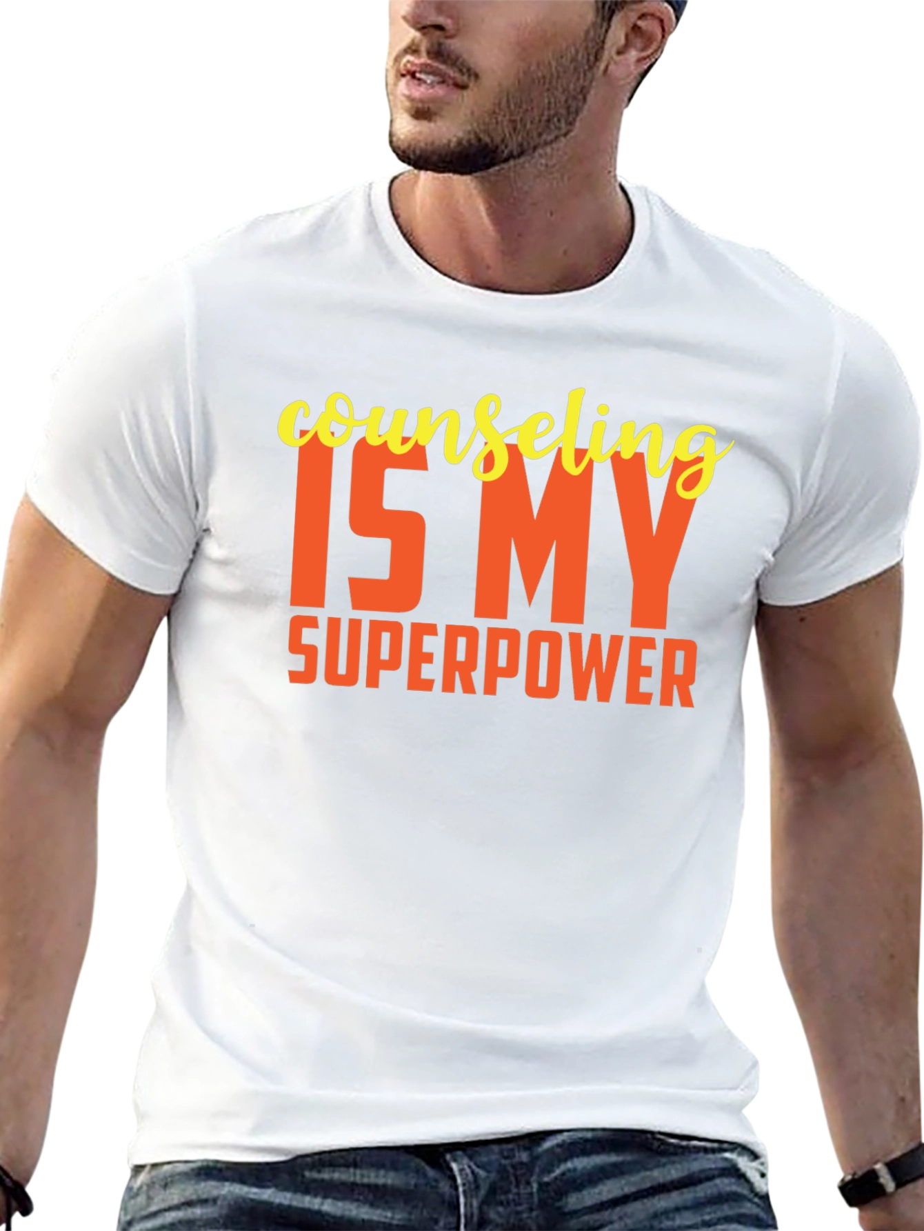 Black Counseling is My Superpower Graphic Tee view 13
