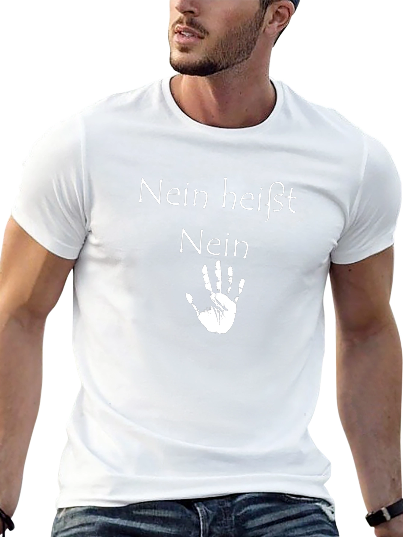 Nein Heisst Nein Black T-Shirt - 13