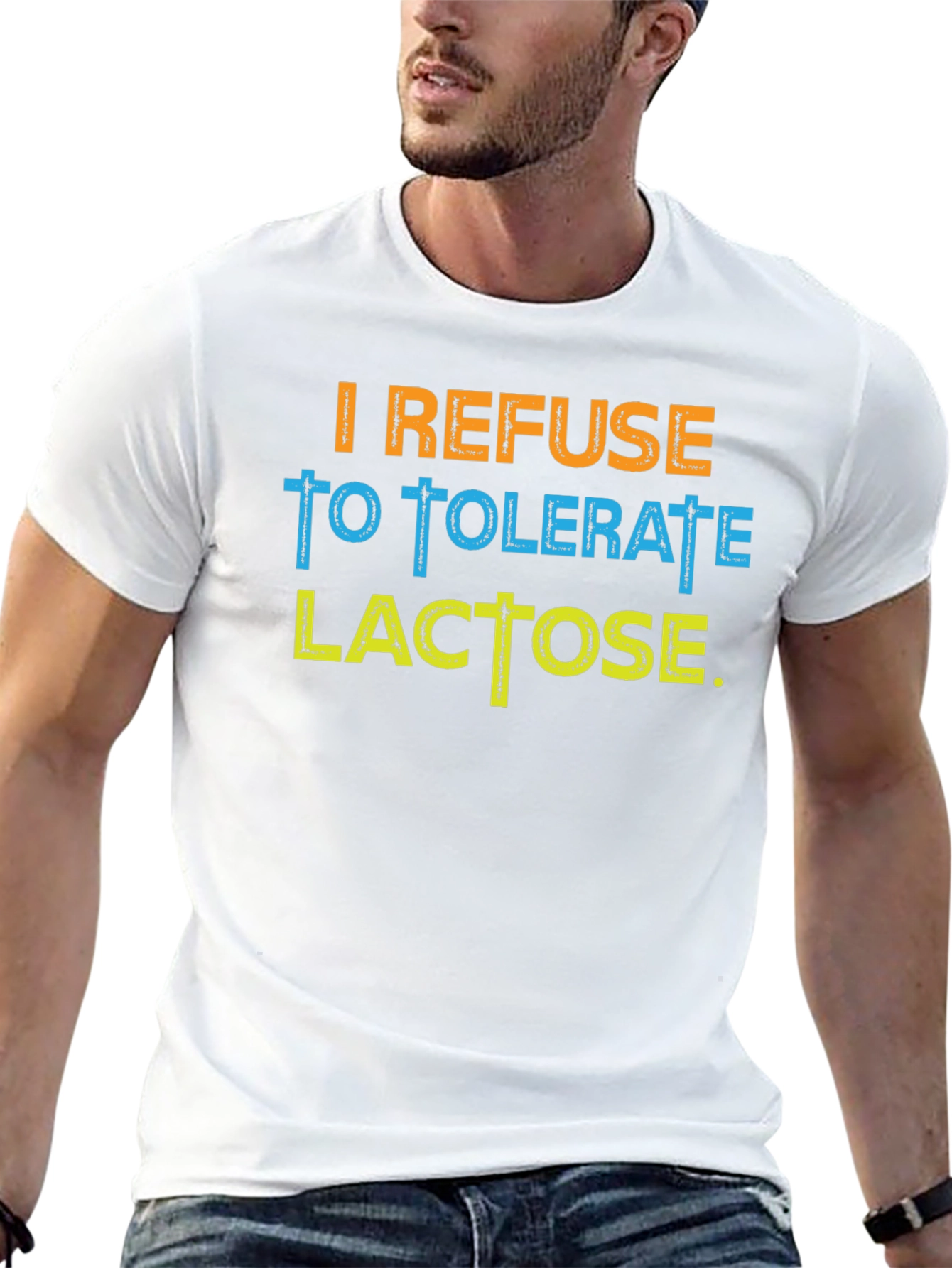 I Refuse To Tolerate Lactose Graphic Tee - 13