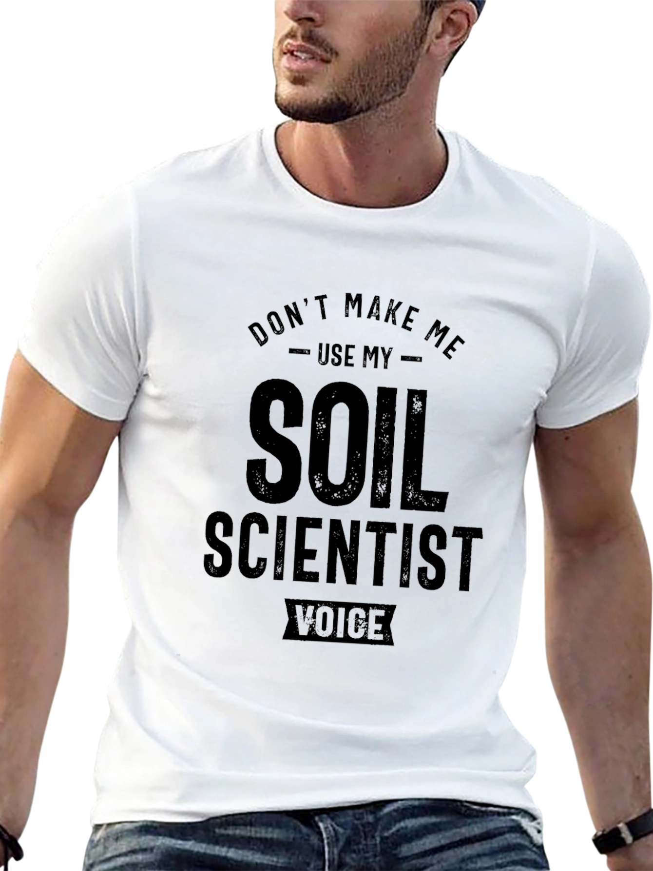 Black Soil Scientist Voice Graphic Tee view 13
