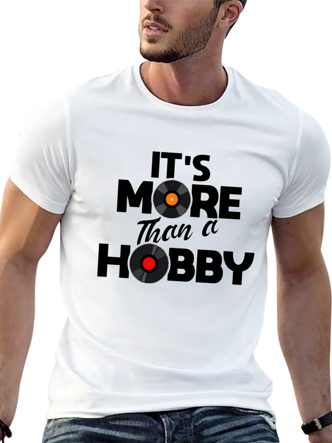 Black It's More Than a Hobby T-Shirt view 13