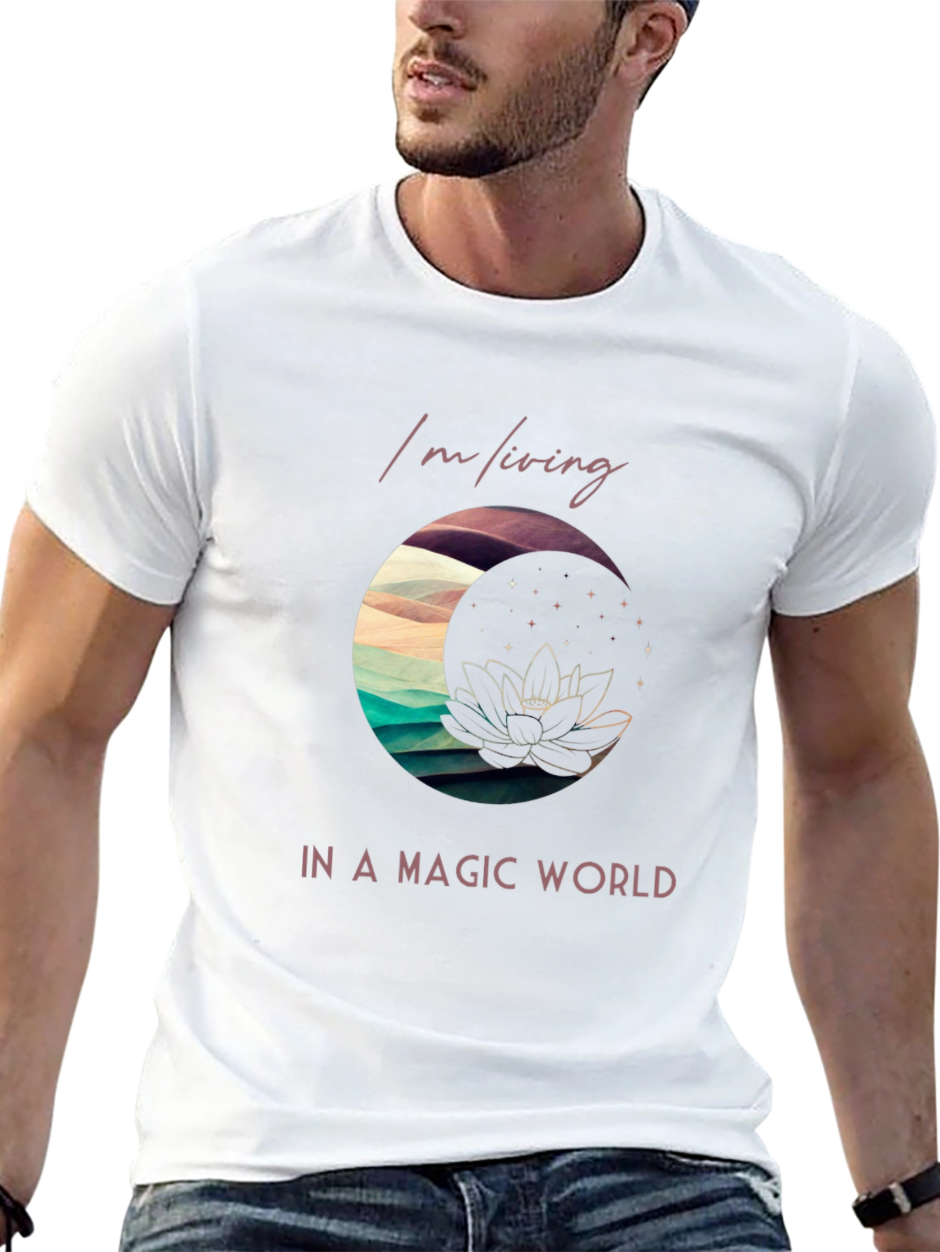 Black Magic World Graphic Tee - Unique Design, Comfy Fit view 13
