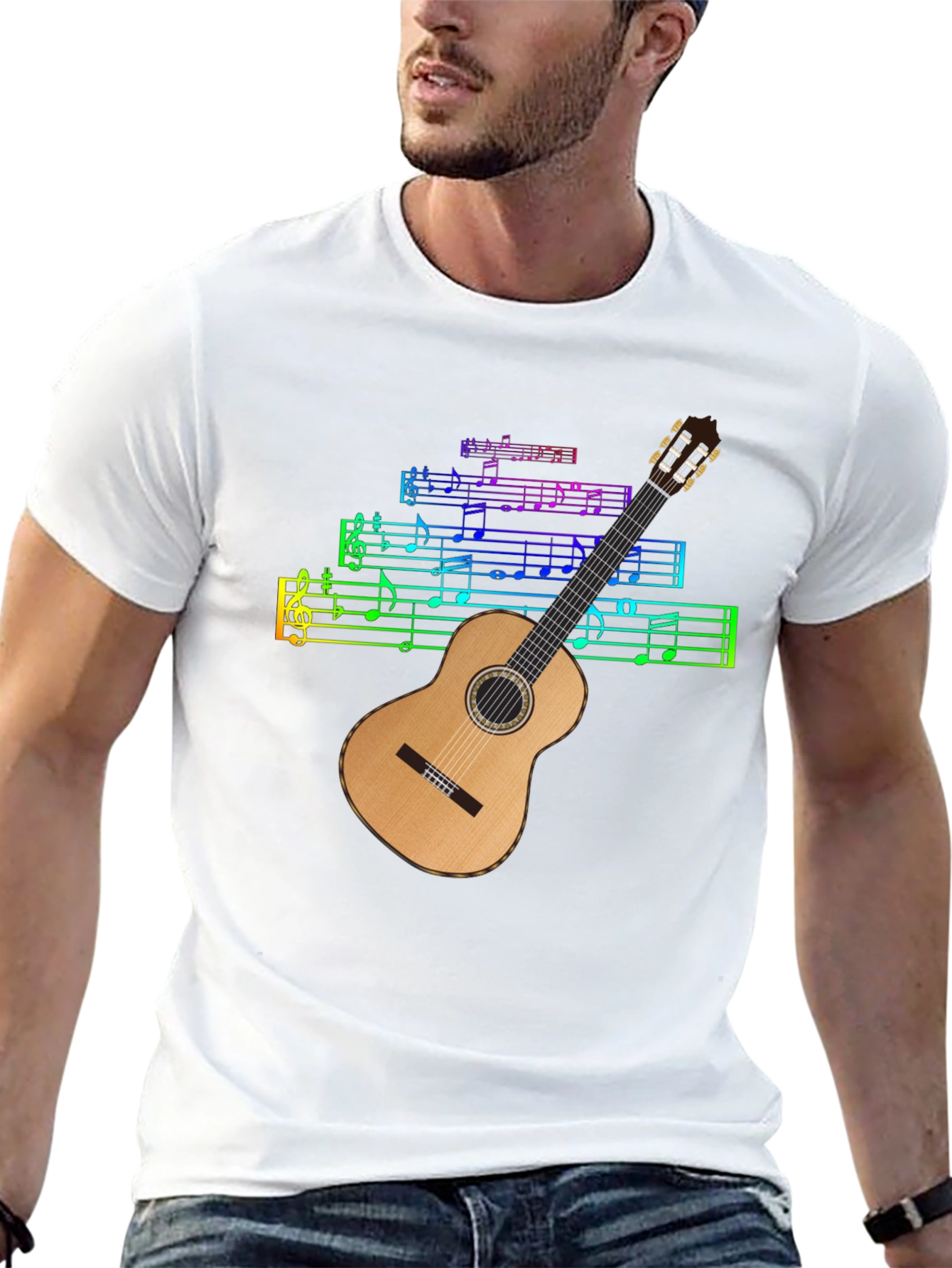 Musical Guitar T-Shirt - 13