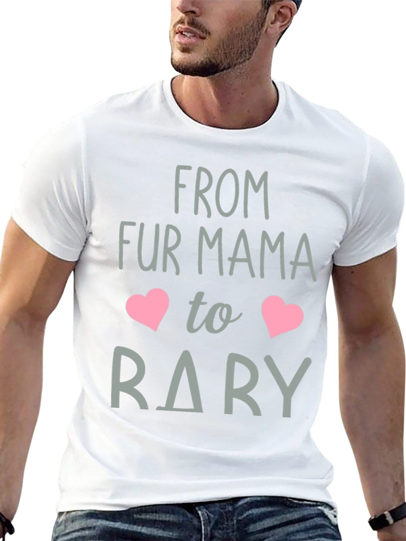 Black Fur Mama to Rary Graphic Tee view 13