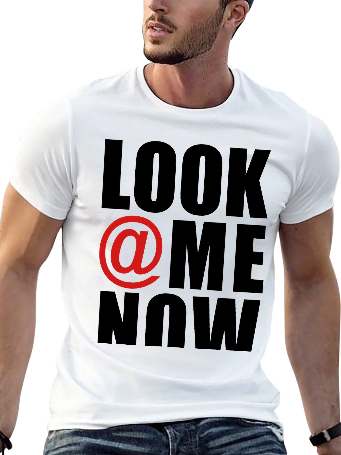 Black Look @ Me Now Graphic T-Shirt view 13