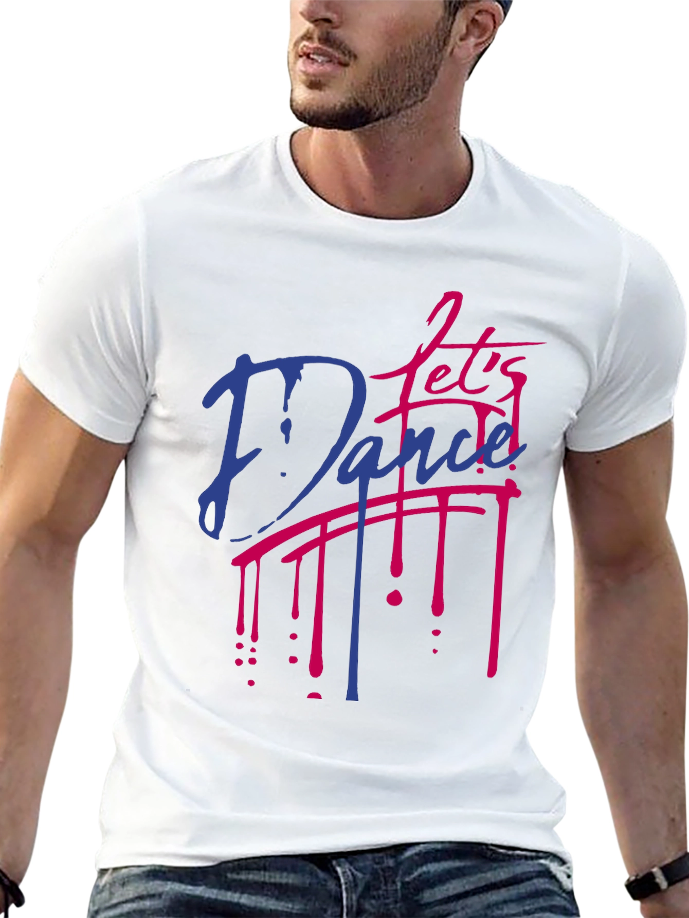 Black Let's Dance T-Shirt - Retro Style view 13