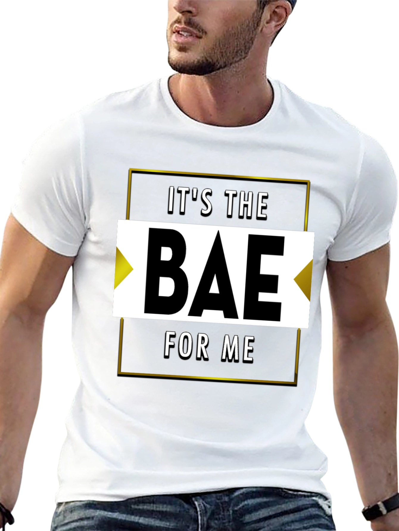 Black It's the Bae for Me Graphic Tee view 13