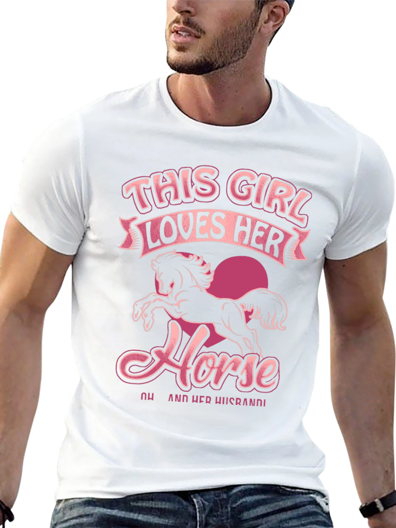 This Girl Loves Her Horse Graphic Tee - 13