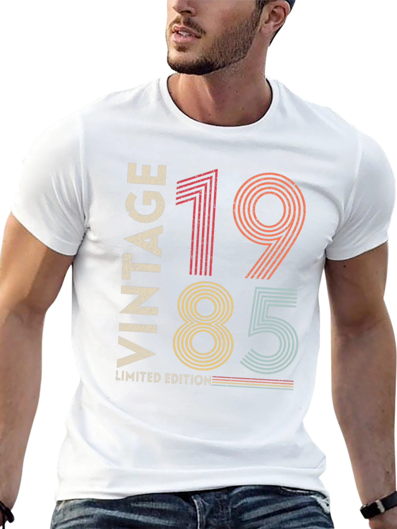 Black Vintage 1985 Limited Edition T-Shirt view 13