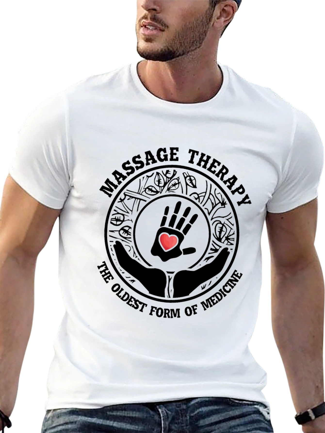 Massage Therapy Tee - Oldest Form of Medicine - 13
