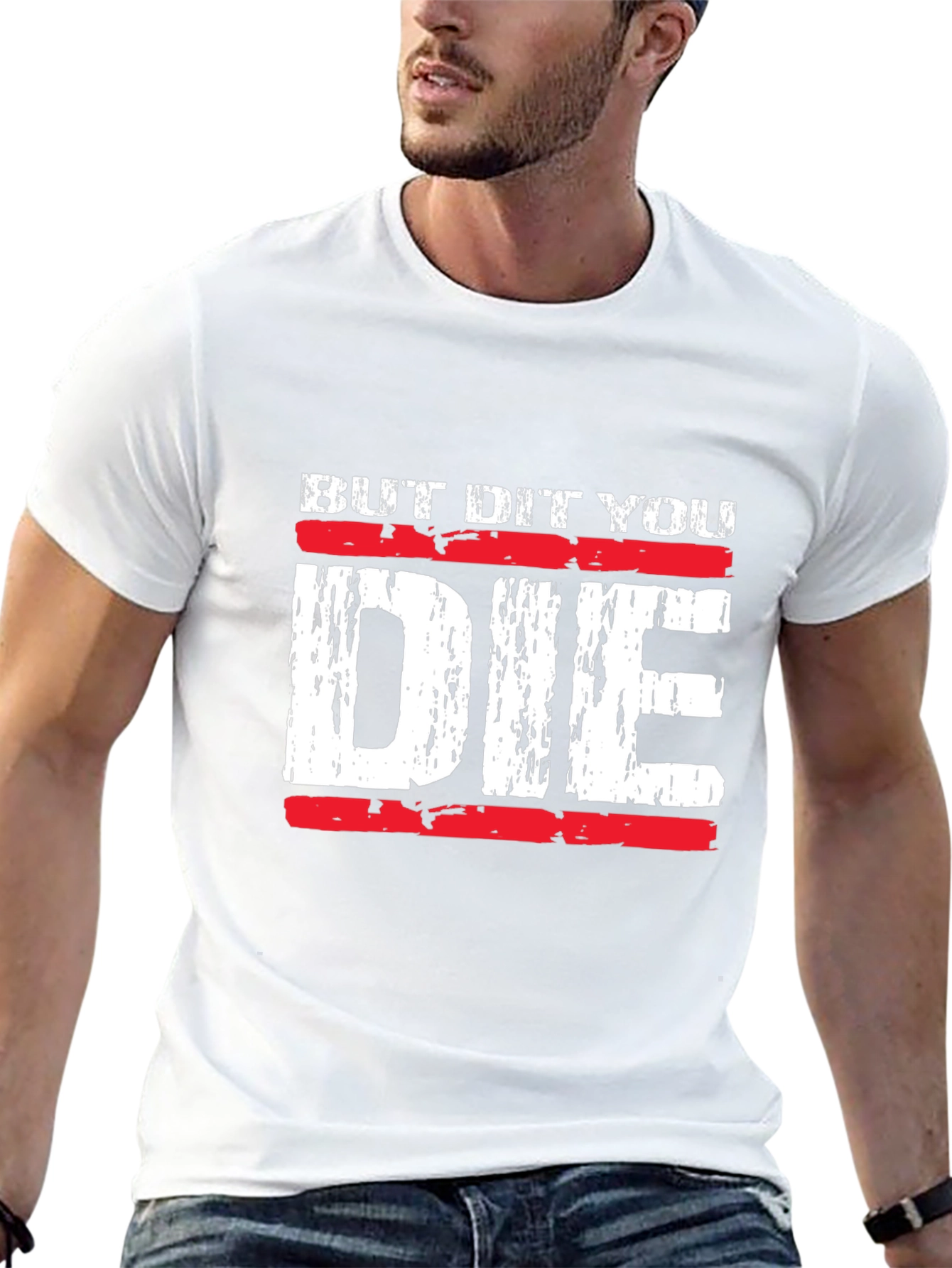 Black But Did You Die T-Shirt Funny Graphic Tee view 13