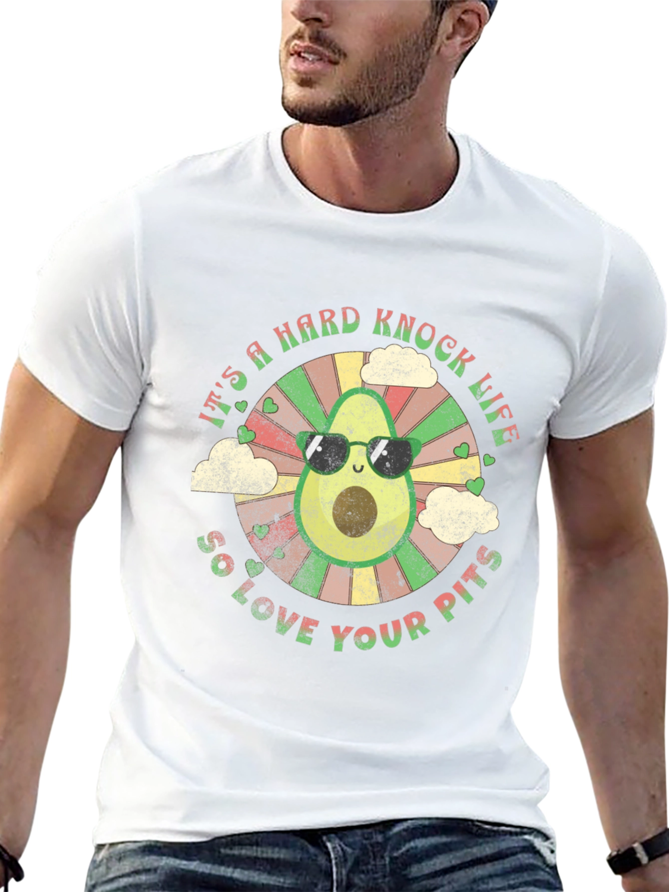 Black Avocado Hard Knock Life Graphic Tee view 13
