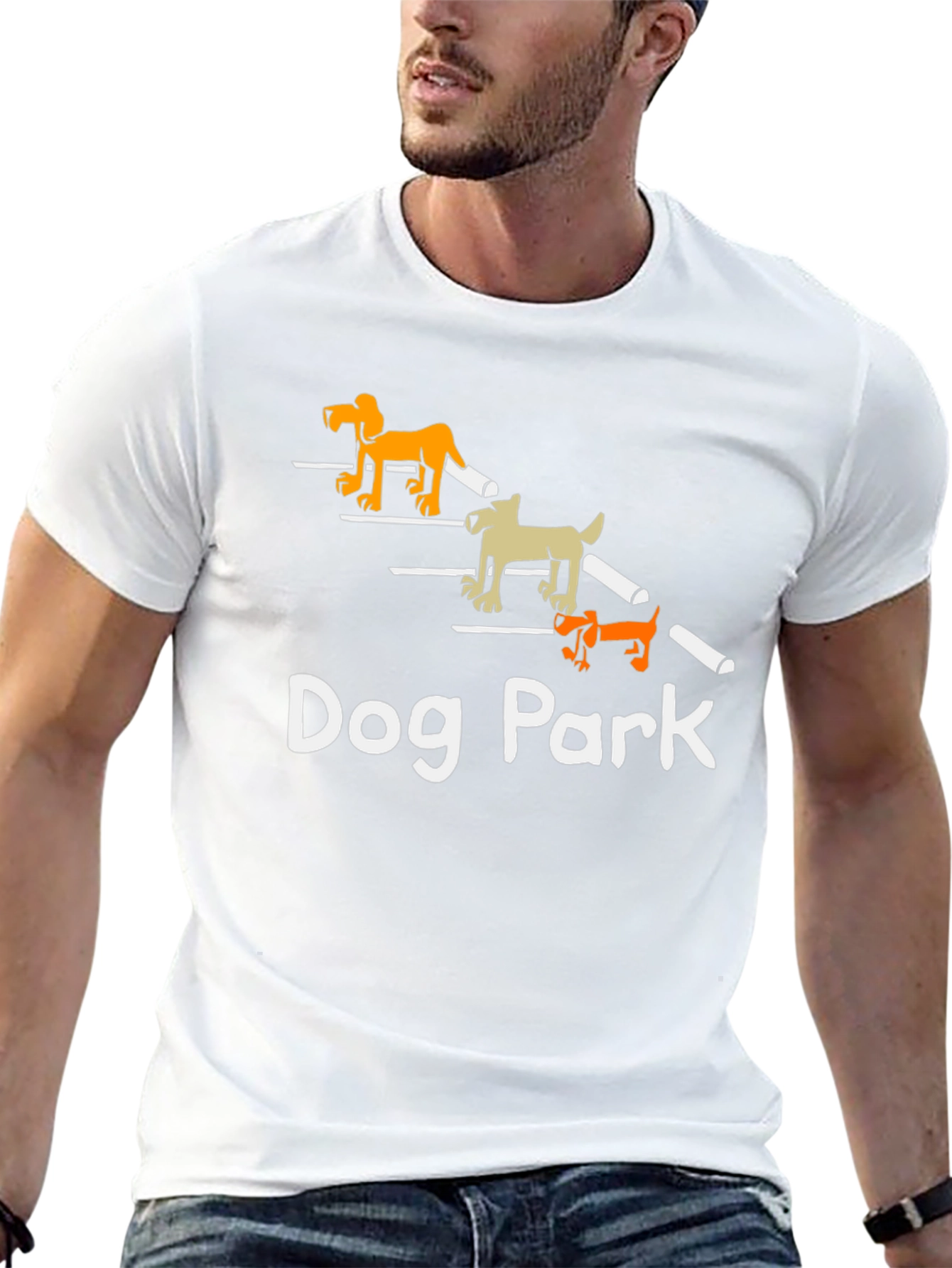 Black Dog Park T-Shirt Funny Dog Lover Tee view 13