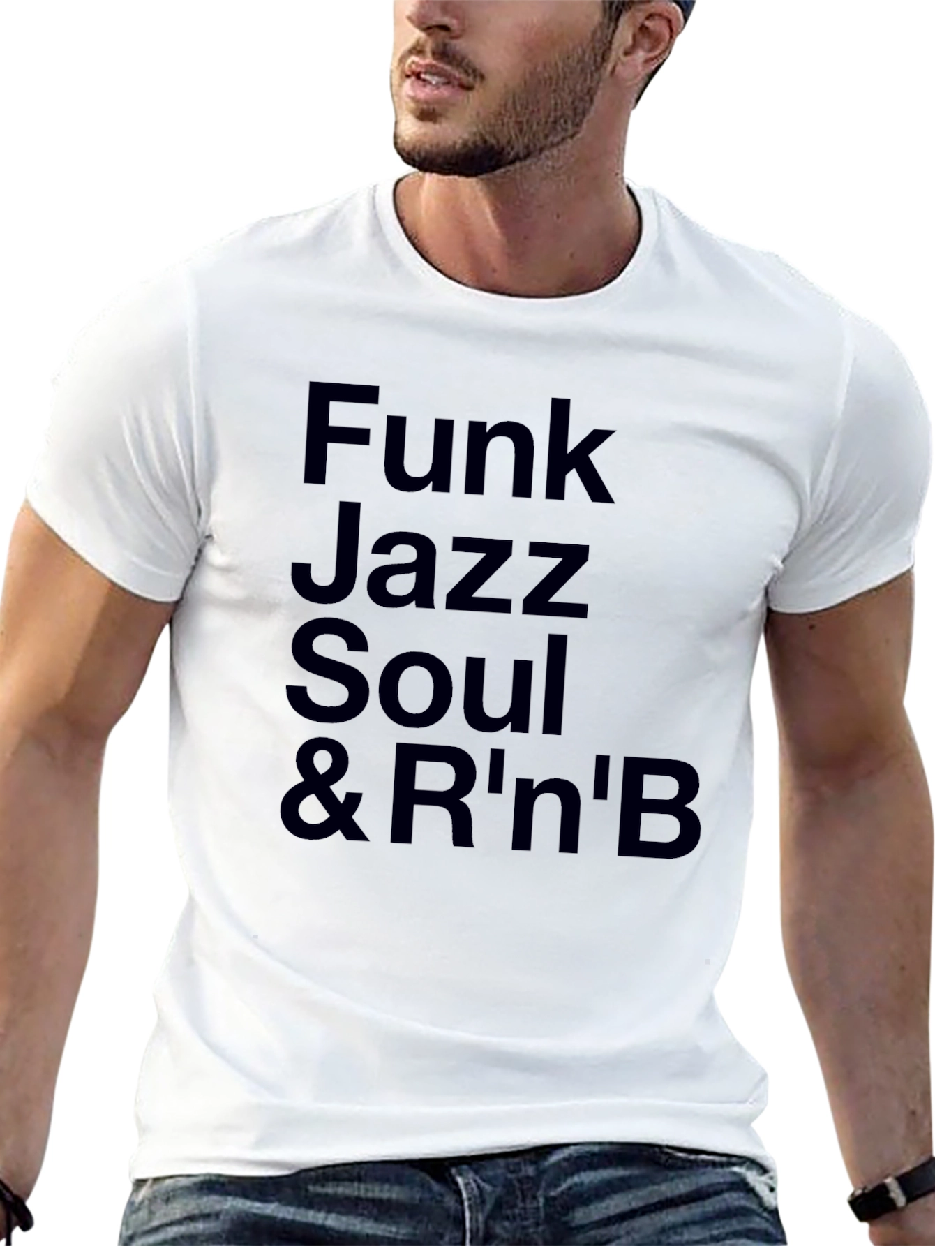 Black Funk Jazz Soul & R'n'B Black Graphic Tee view 13