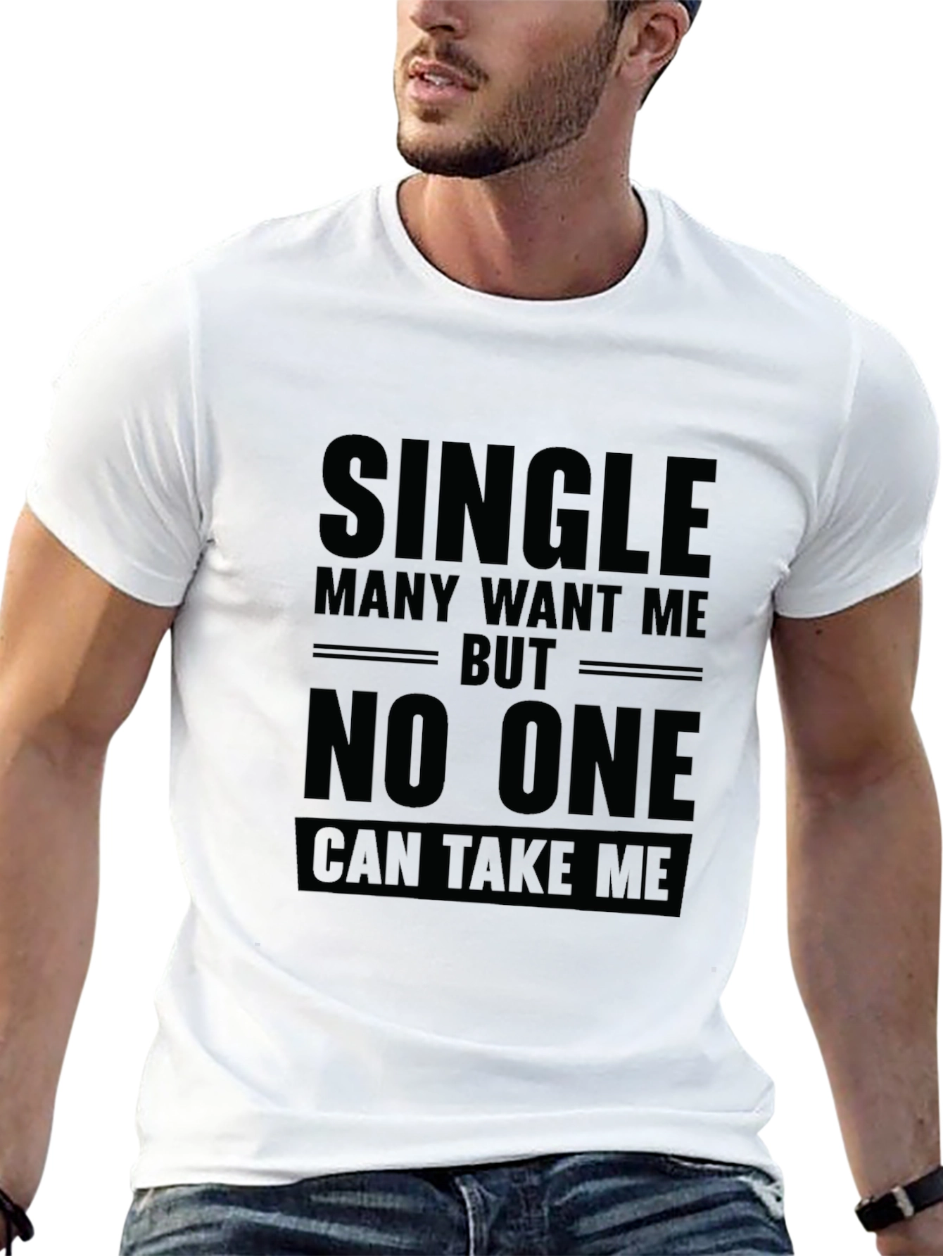 Black Single, But No One Can Take Me, Black T-Shirt view 13