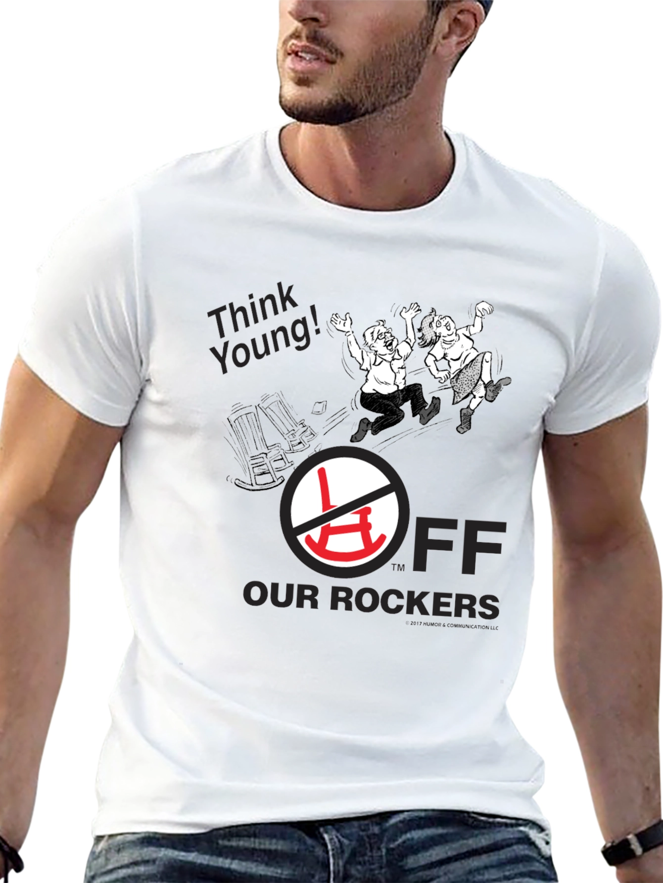 Black Rebel Spirit Tee: "Off Our Rockers" Black T-Shirt view 13