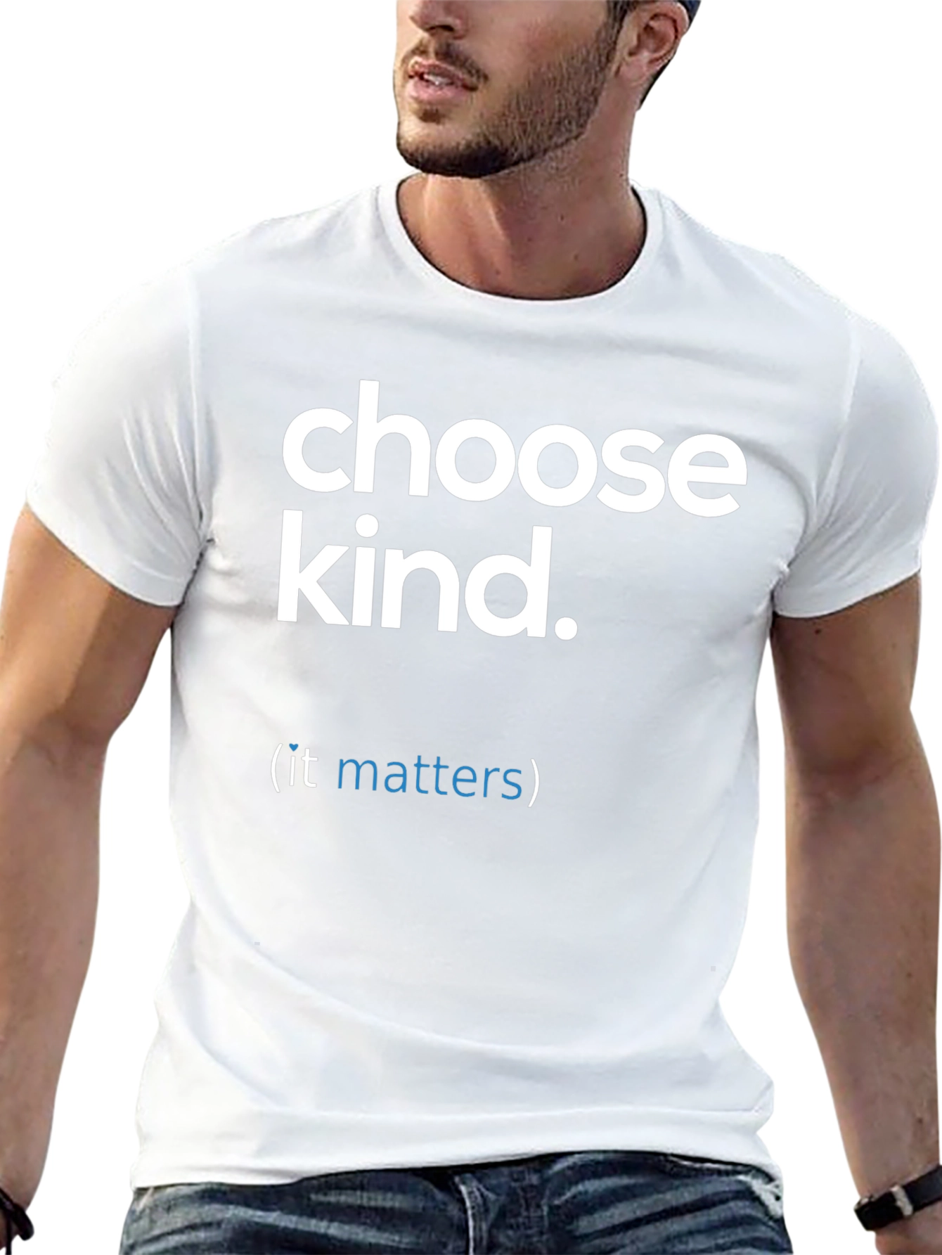 Black Choose Kind T-Shirt - (it matters) Statement Tee view 13