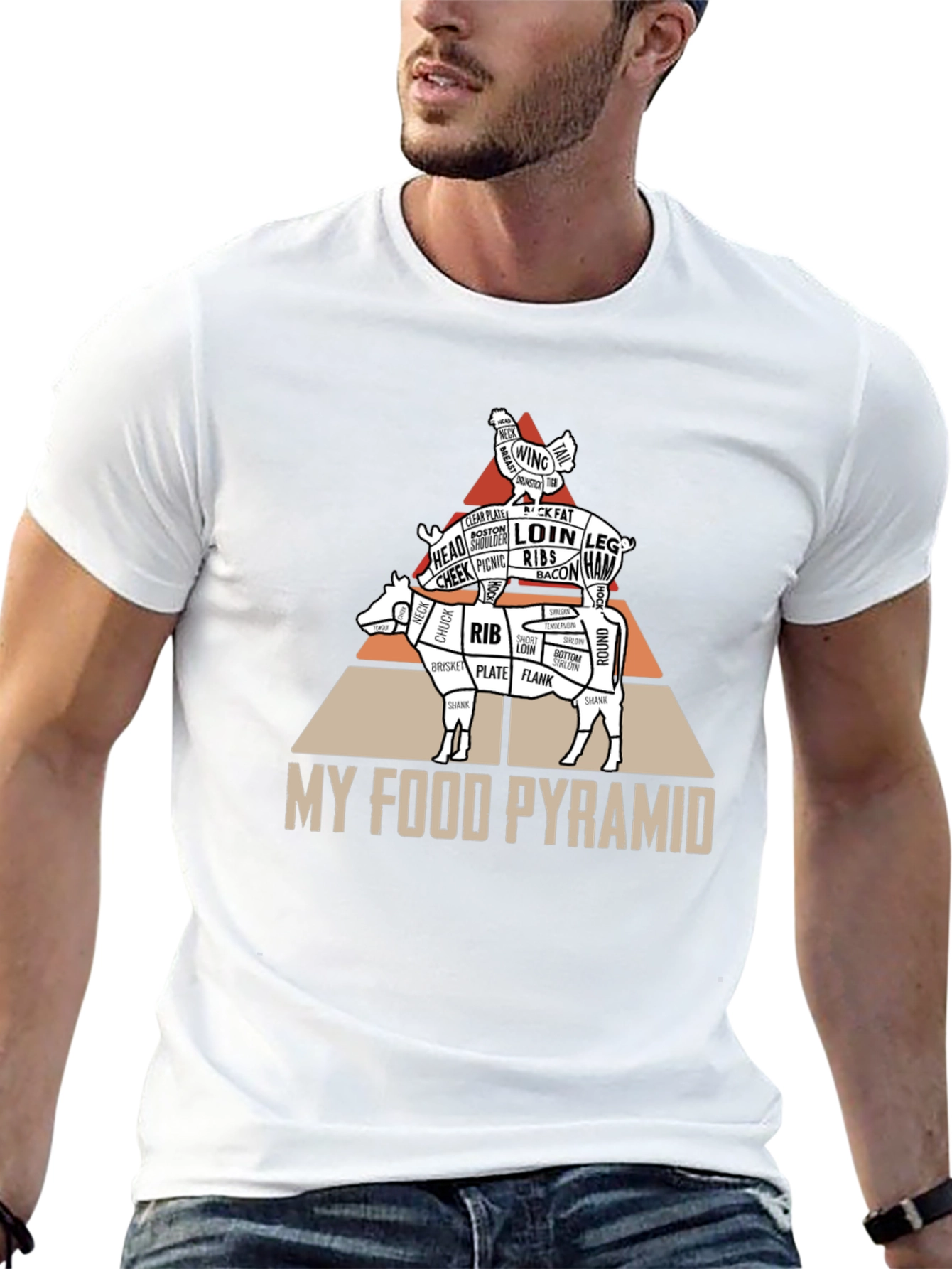 My Food Pyramid T-Shirt - 13