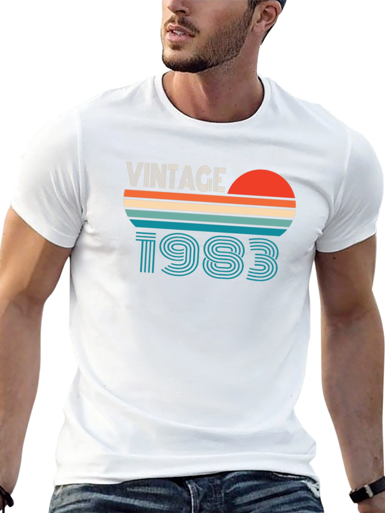Black Vintage 1983 Graphic T-Shirt view 13