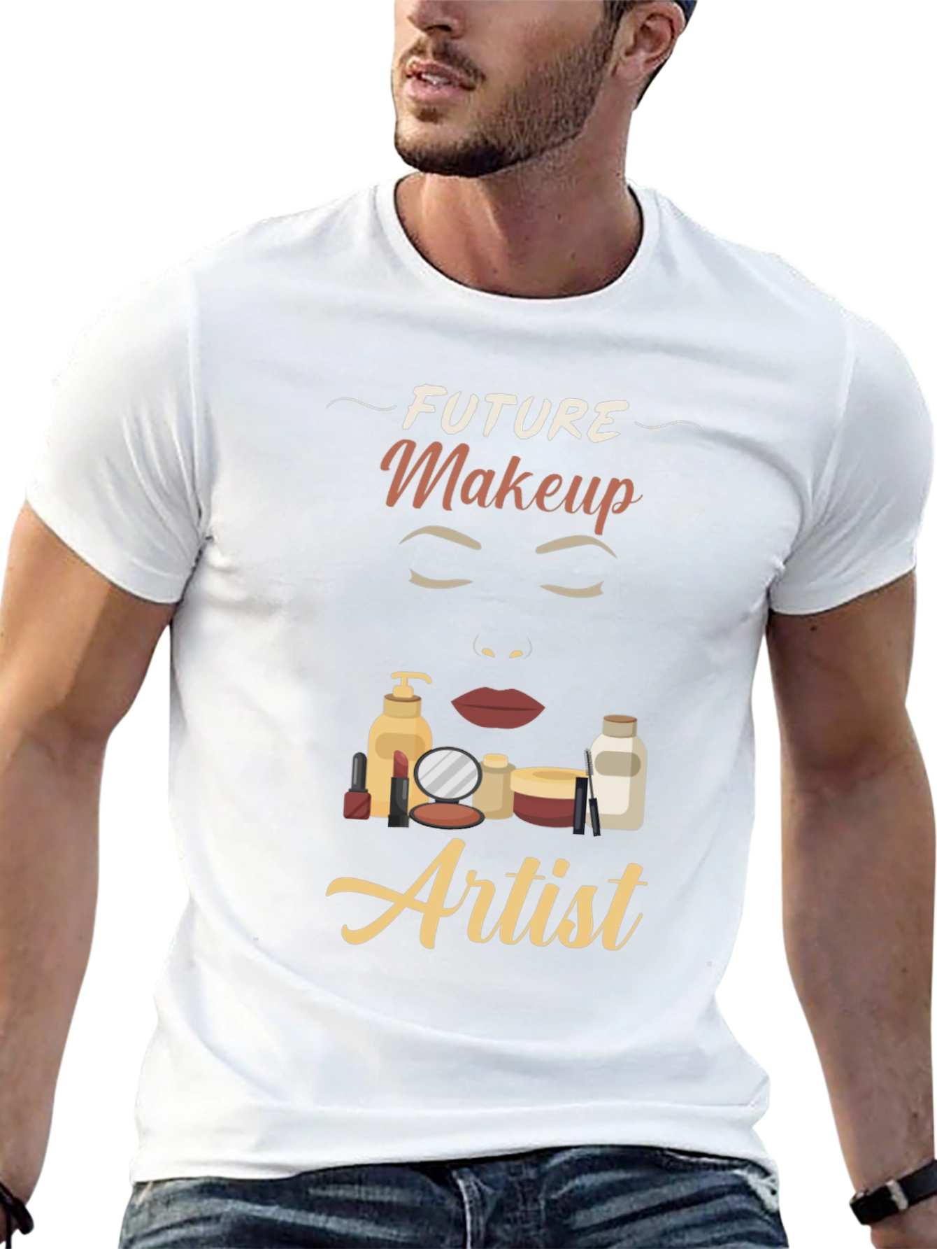 Future Makeup Artist Graphic T-Shirt - 13