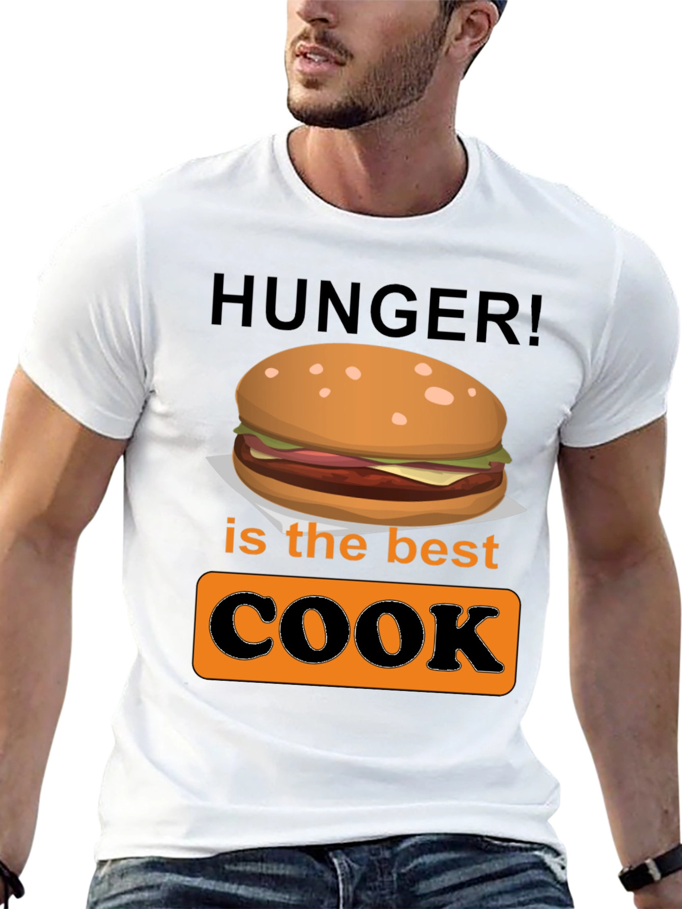Black Hunger is the Best Cook Graphic T-Shirt view 13
