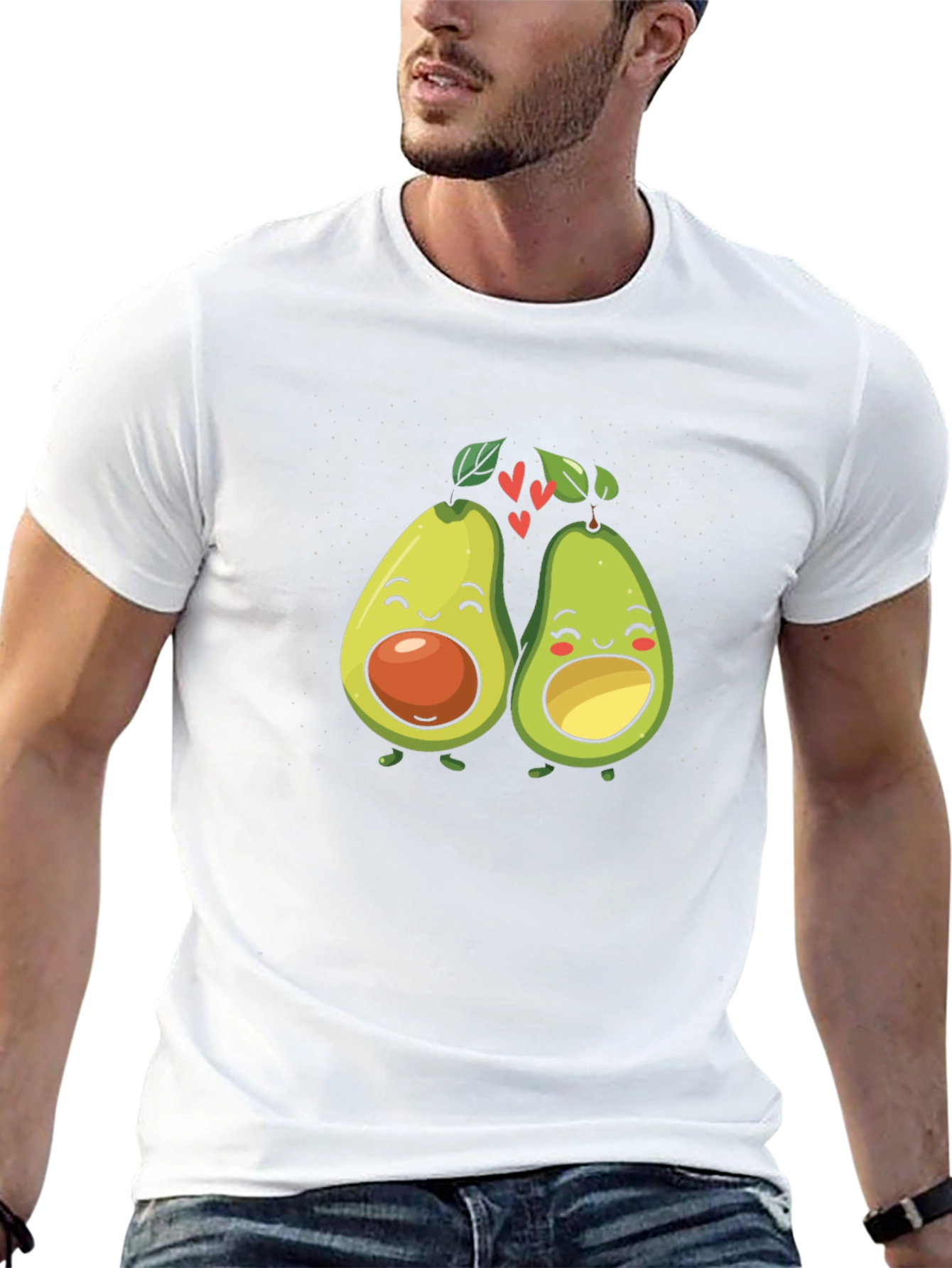 Black Avocado Love T-Shirt view 13