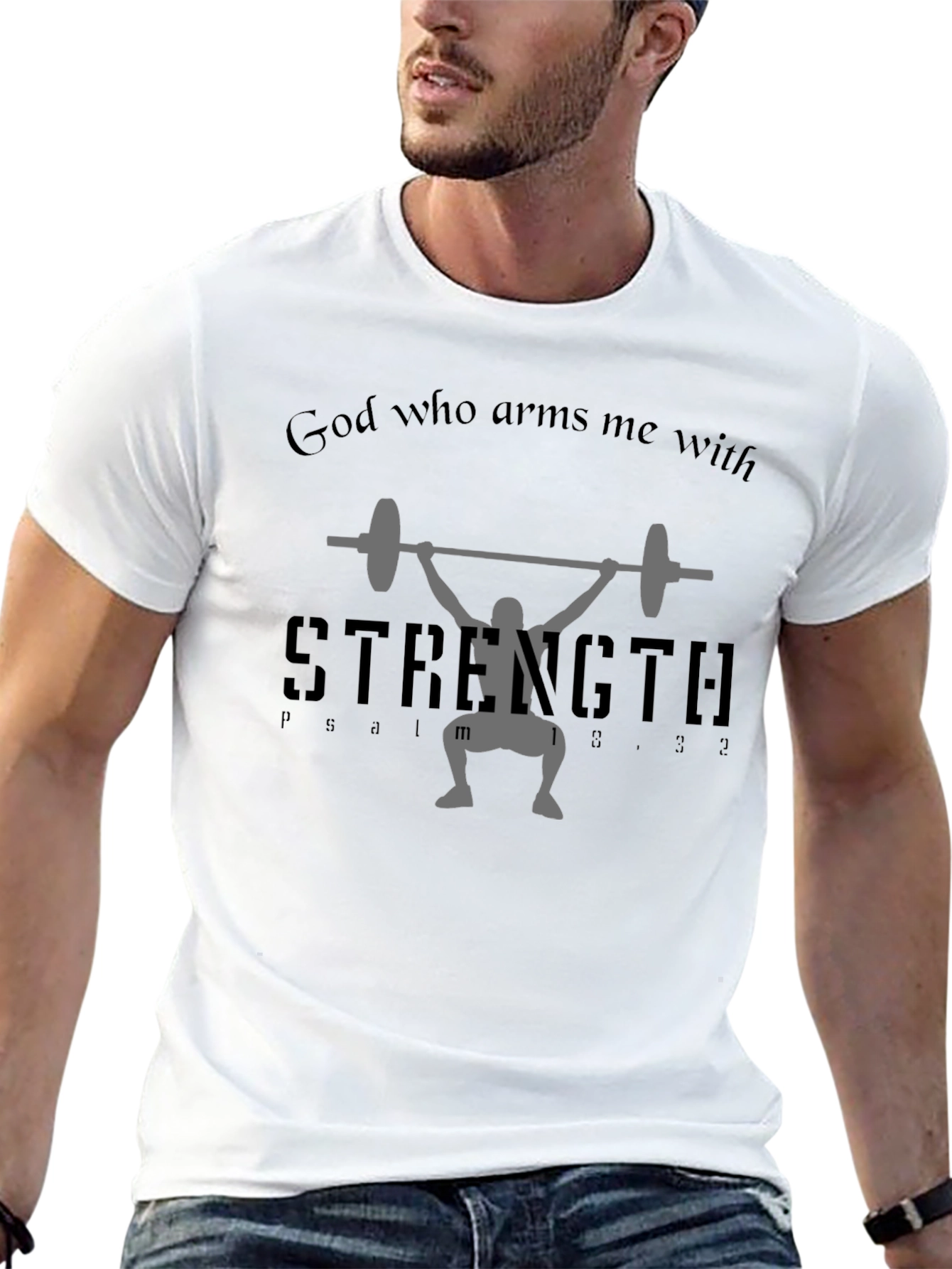 God Gives Strength T-Shirt - 13