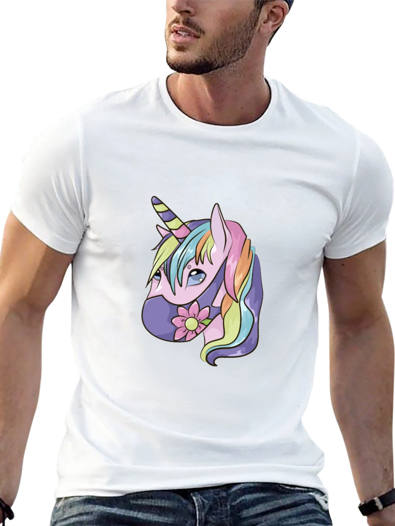 Black Unicorn Graphic T-Shirt - Stylish and Fun view 13