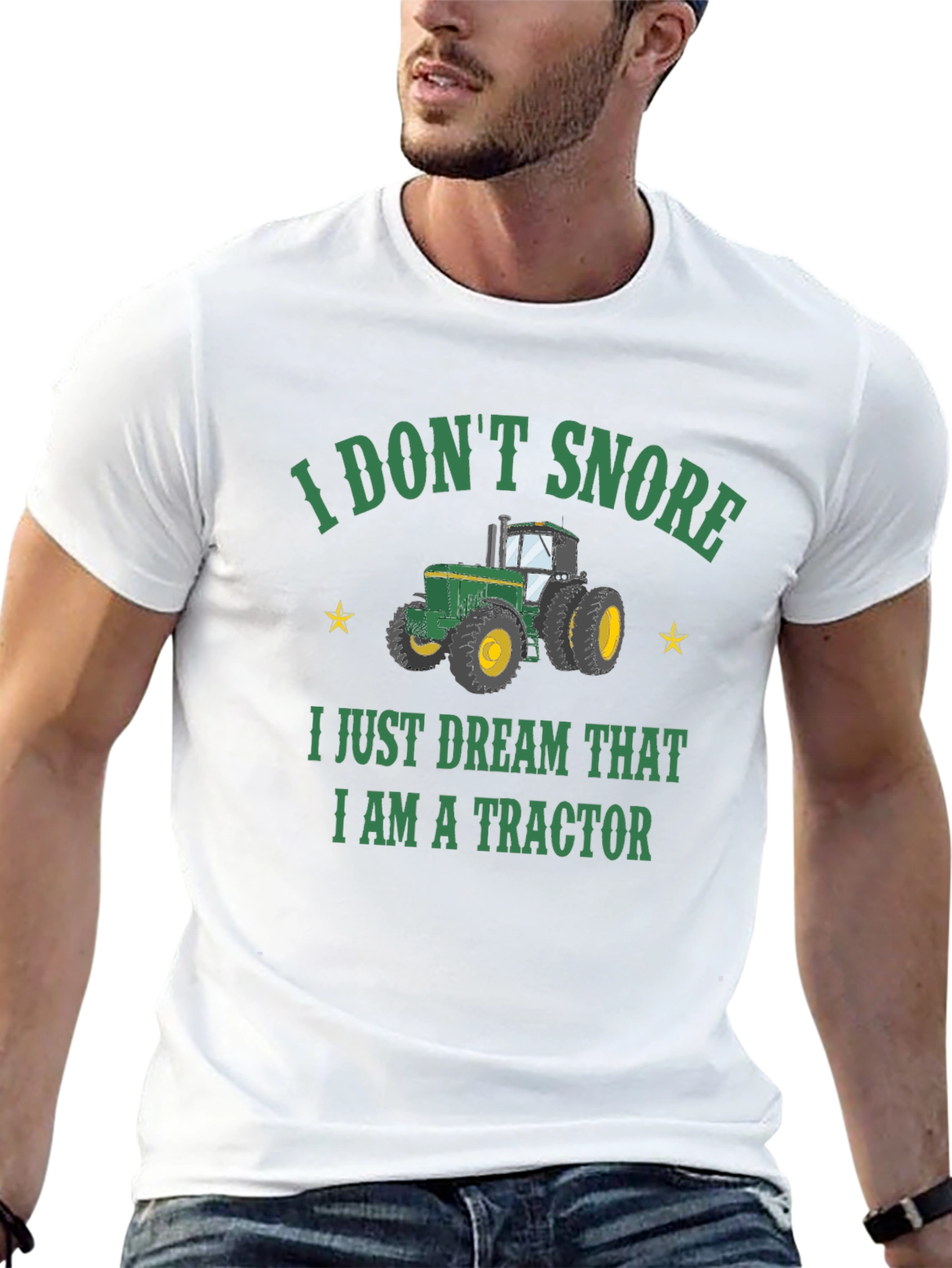 I Don't Snore Tractor T-Shirt - 13