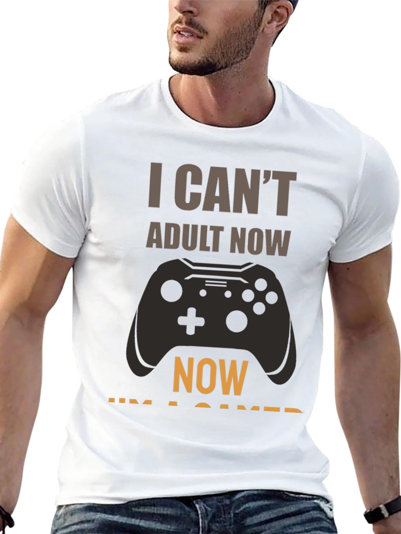 I Can't Adult Now Gamer T-Shirt - 13