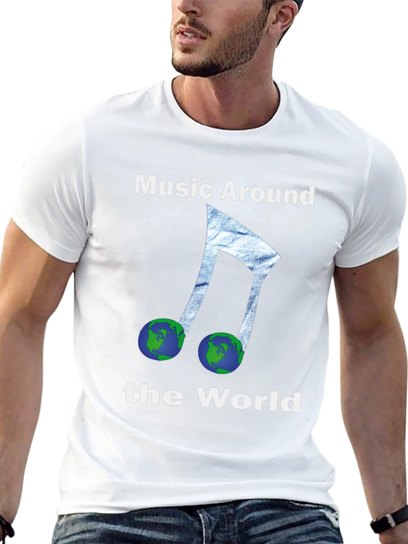 Black Music Around the World Graphic Tee view 13