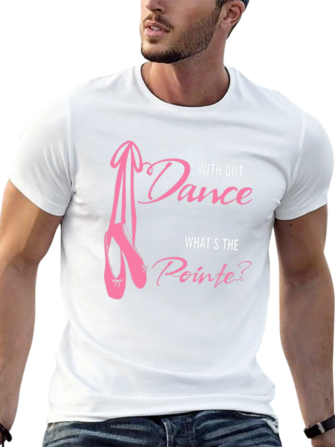 Black Dance Pointe T-Shirt: Ballet Lover Tee view 13