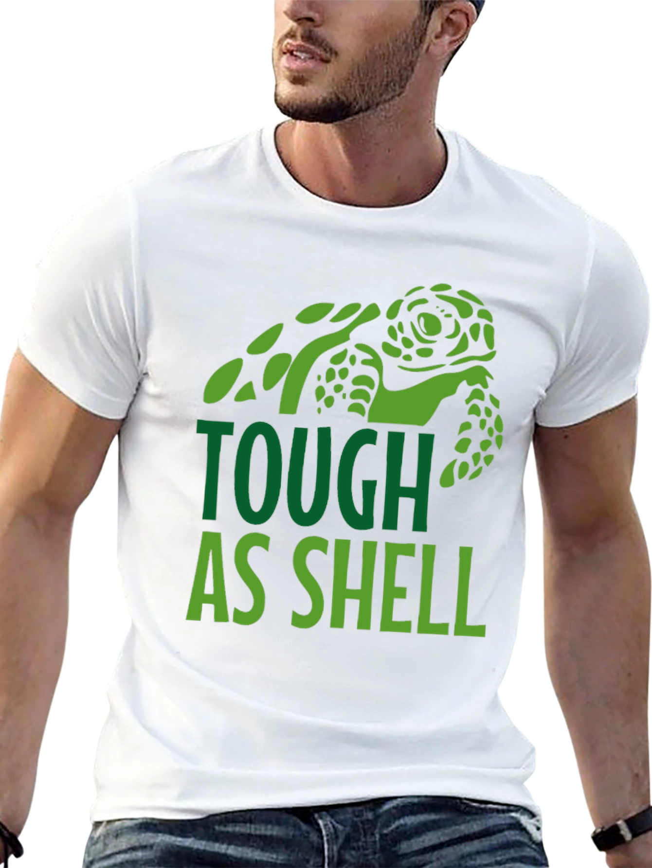 Black Tough As Shell Turtle Graphic Tee - Comfort Fit view 13