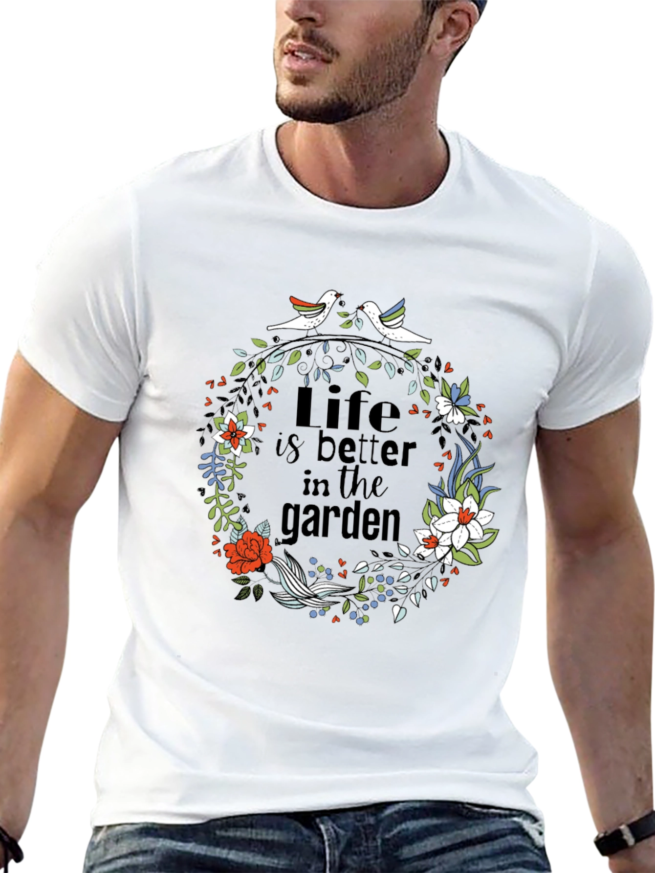 Black Life is Better in the Garden T-Shirt view 13