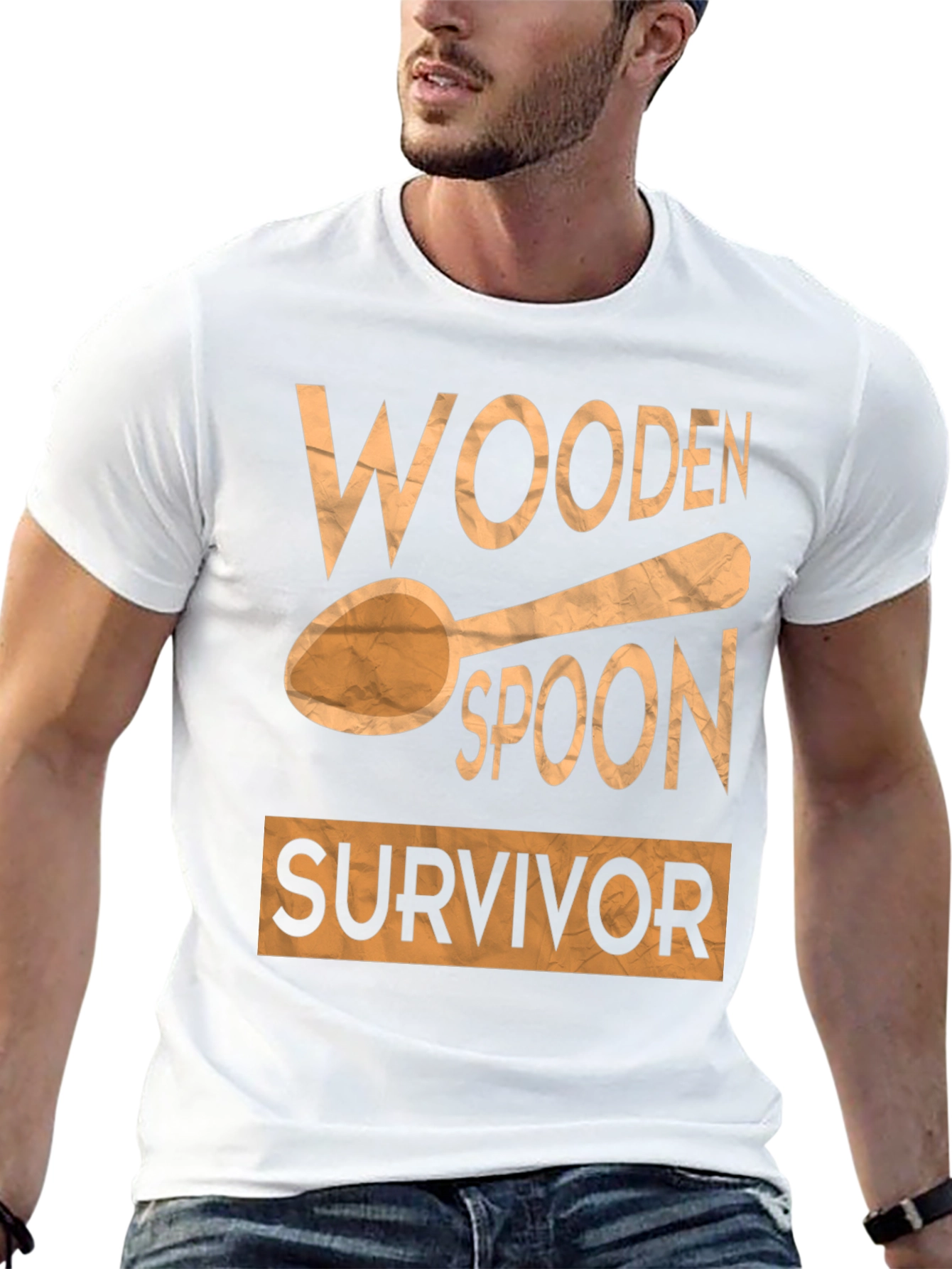 Black Wooden Spoon Survivor Graphic T-Shirt view 13