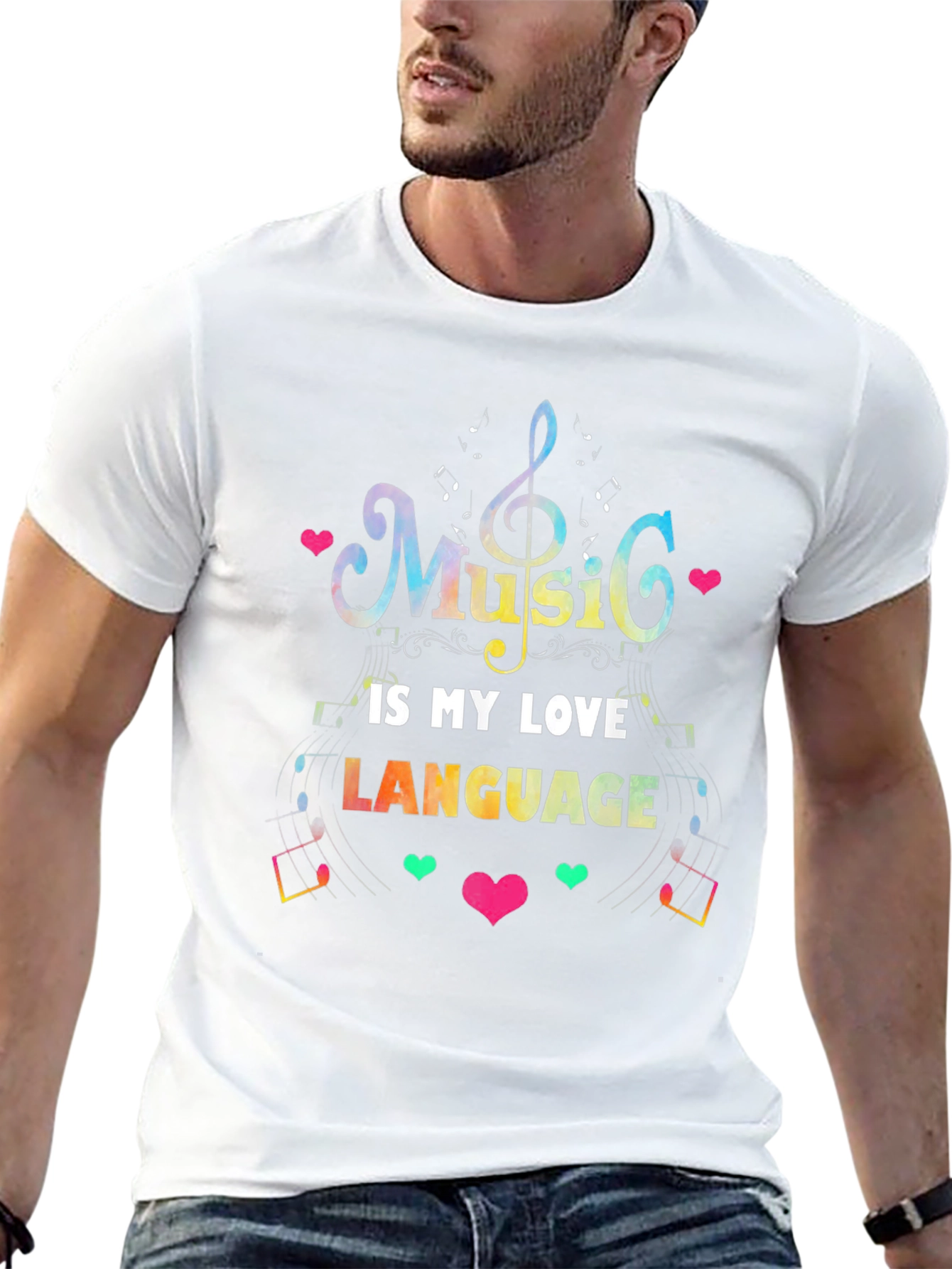 Black Music is My Love Language Graphic Tee view 13