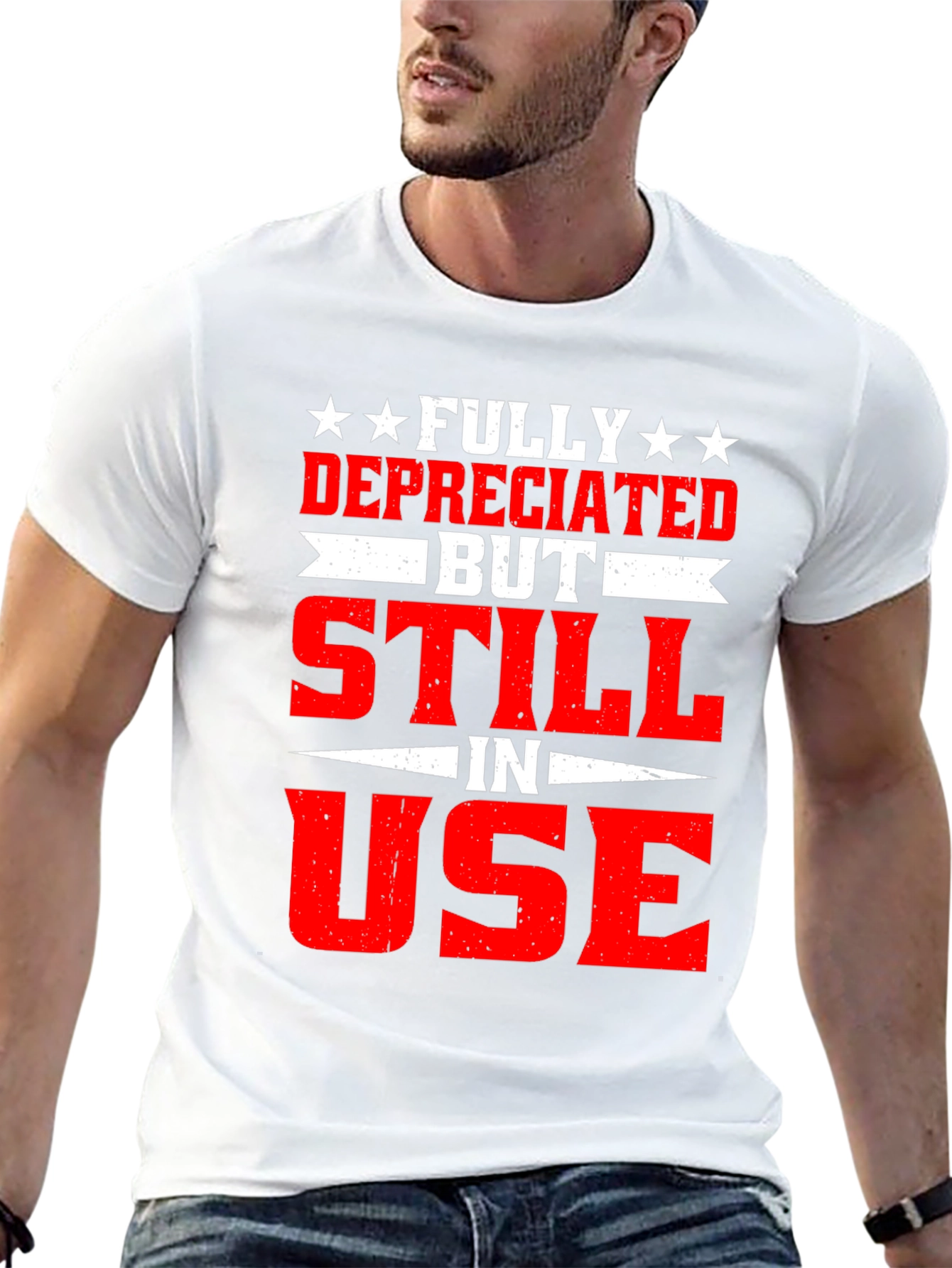 Black Fully Depreciated But Still In Use T-Shirt view 13