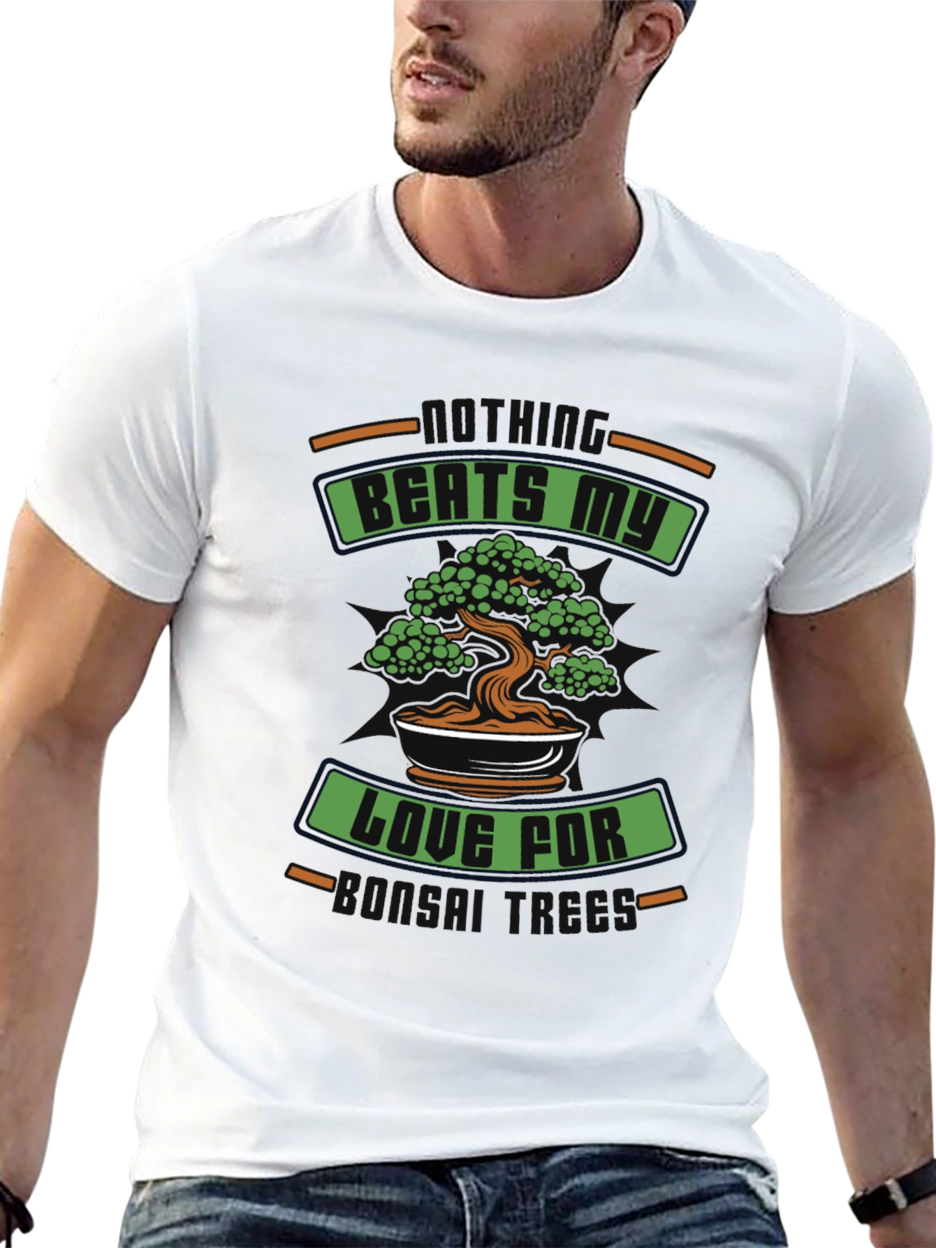 Black Bonsai Tree Graphic Tee: My Nothing Beats My Love For Miniature Trees view 13