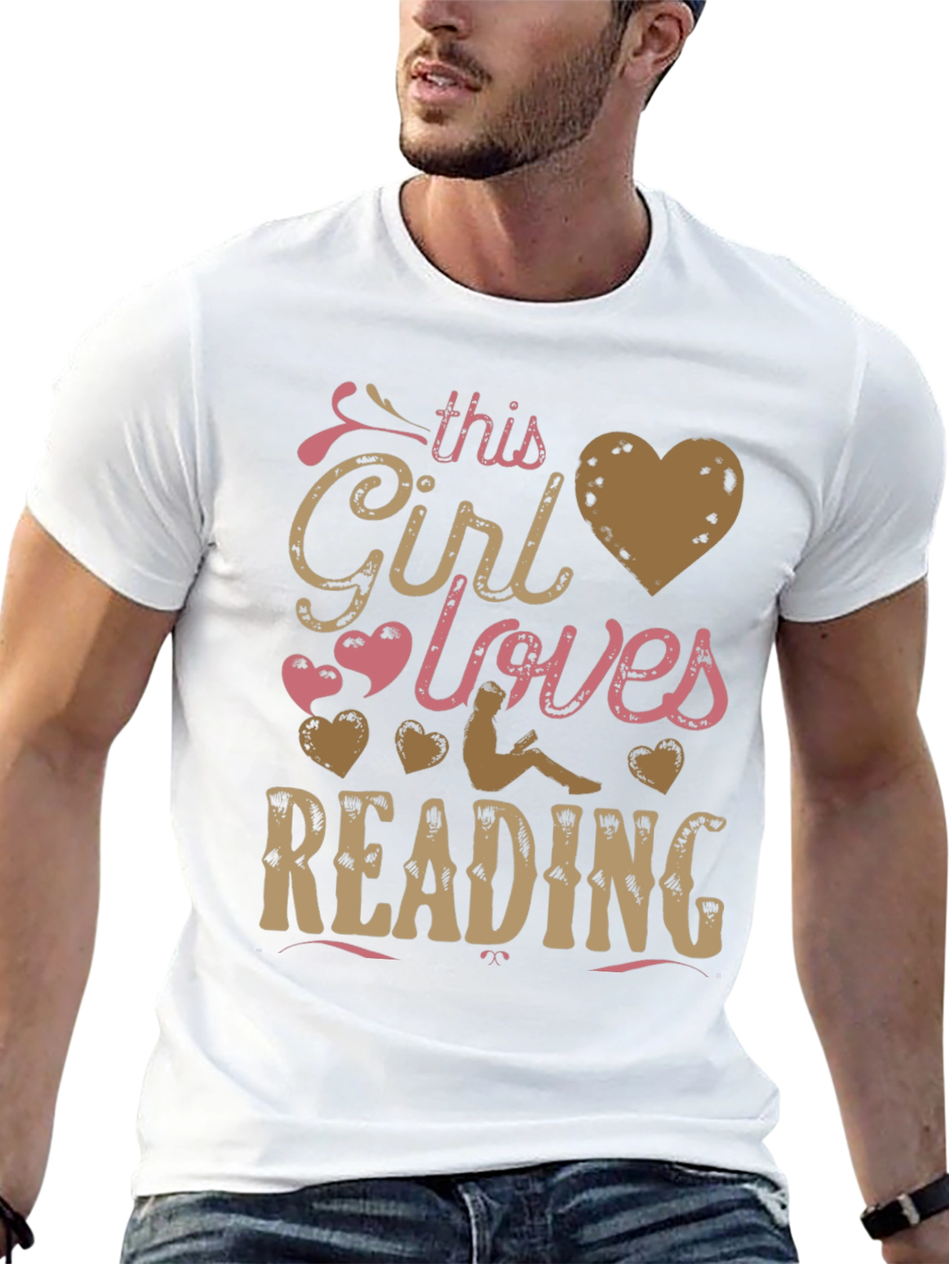 Black Girl Loves Reading T-Shirt view 13