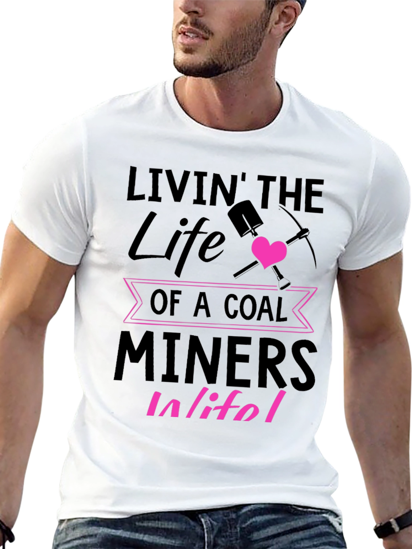 Black Coal Miner's Wife T-Shirt view 13