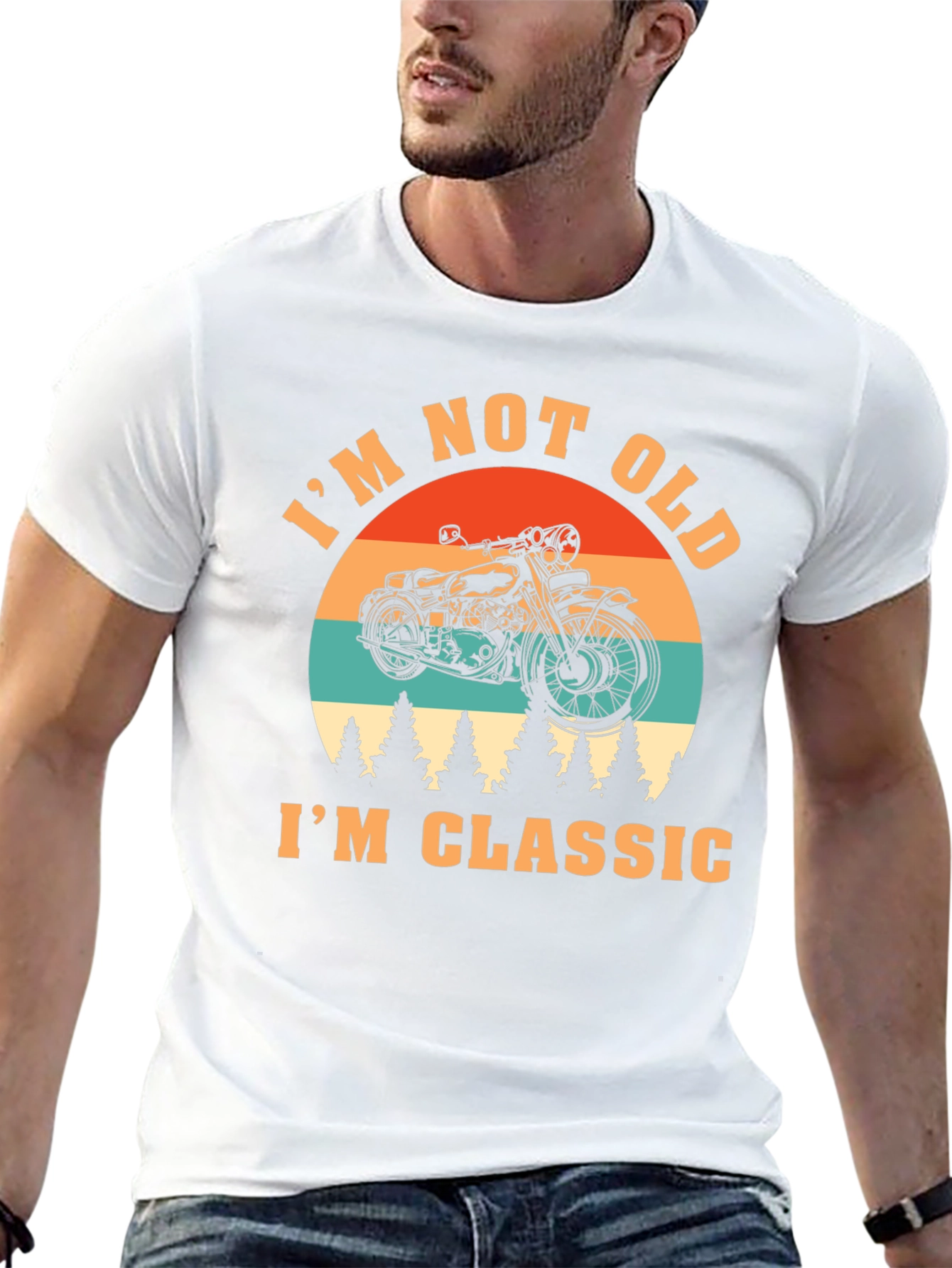 Black I'm Not Old I'm Classic T-Shirt view 13