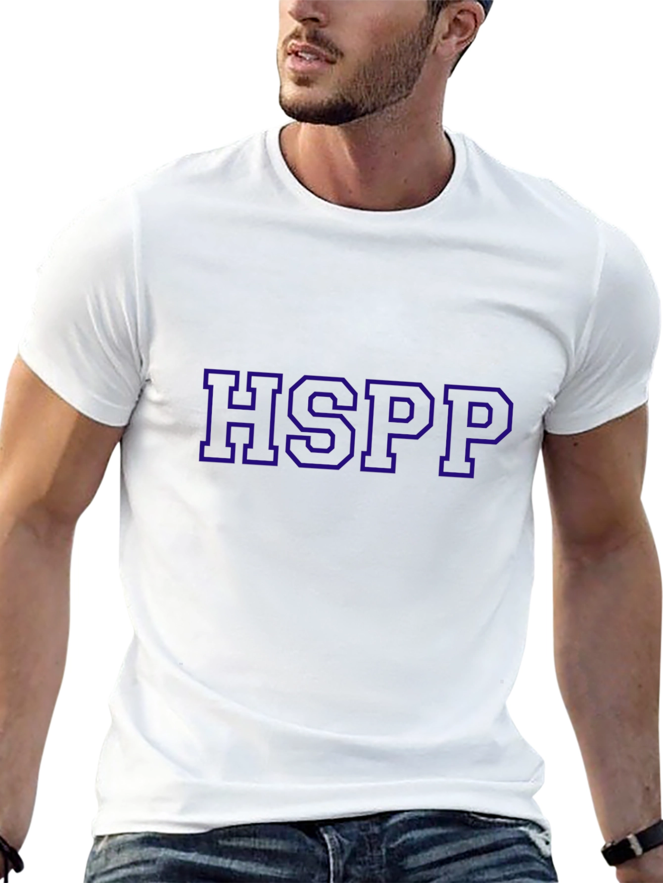 HSPP Bold Lettered Graphic T-Shirt - Black - 13
