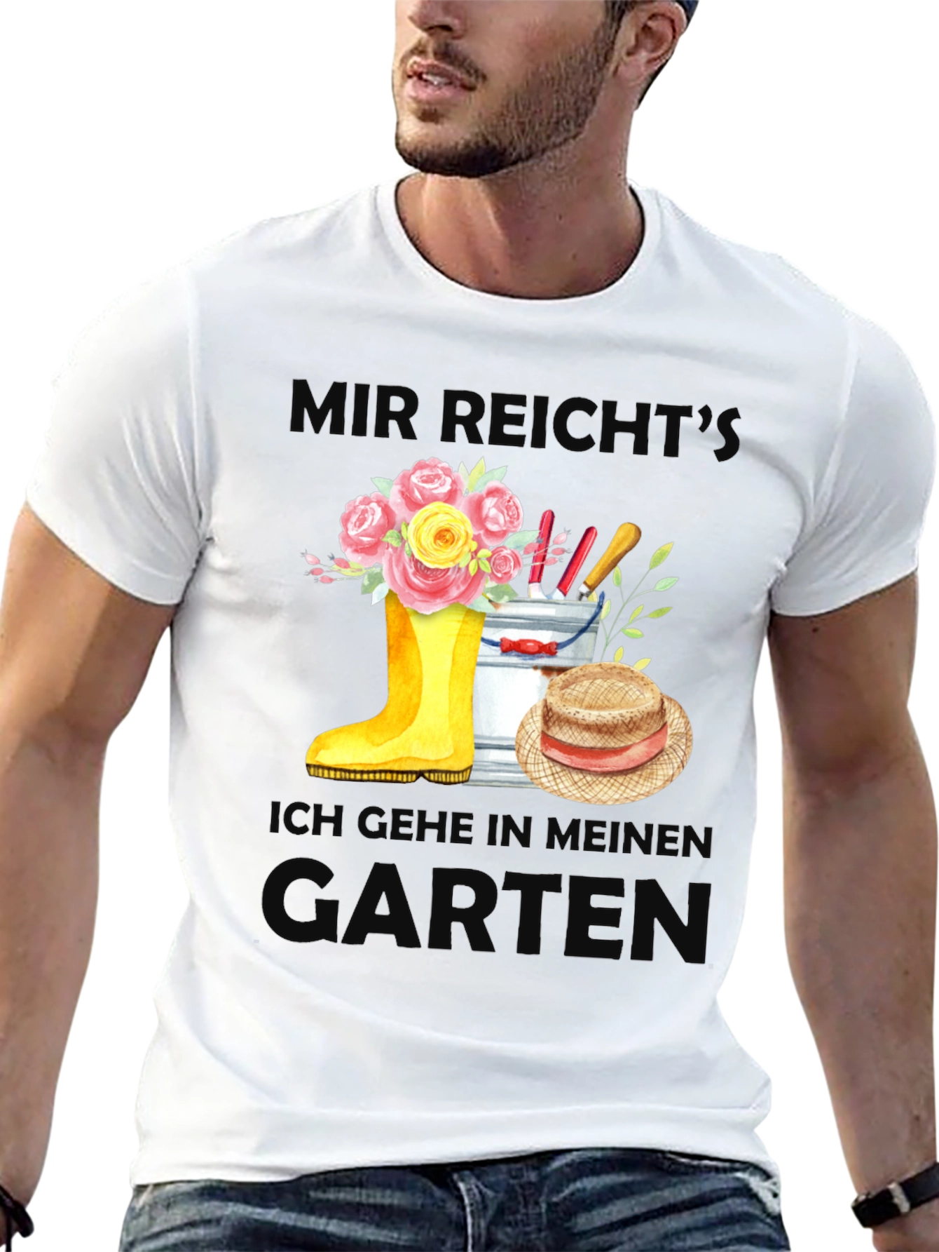 Black Gardener's Retreat Graphic Tee view 13