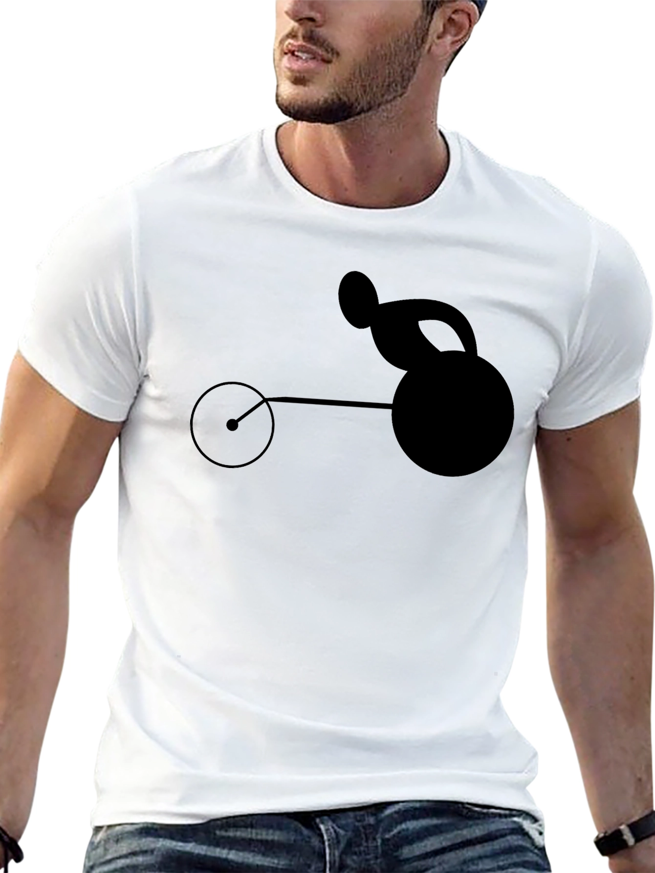 Adaptive Sports T-Shirt - Handcycle Design - 13