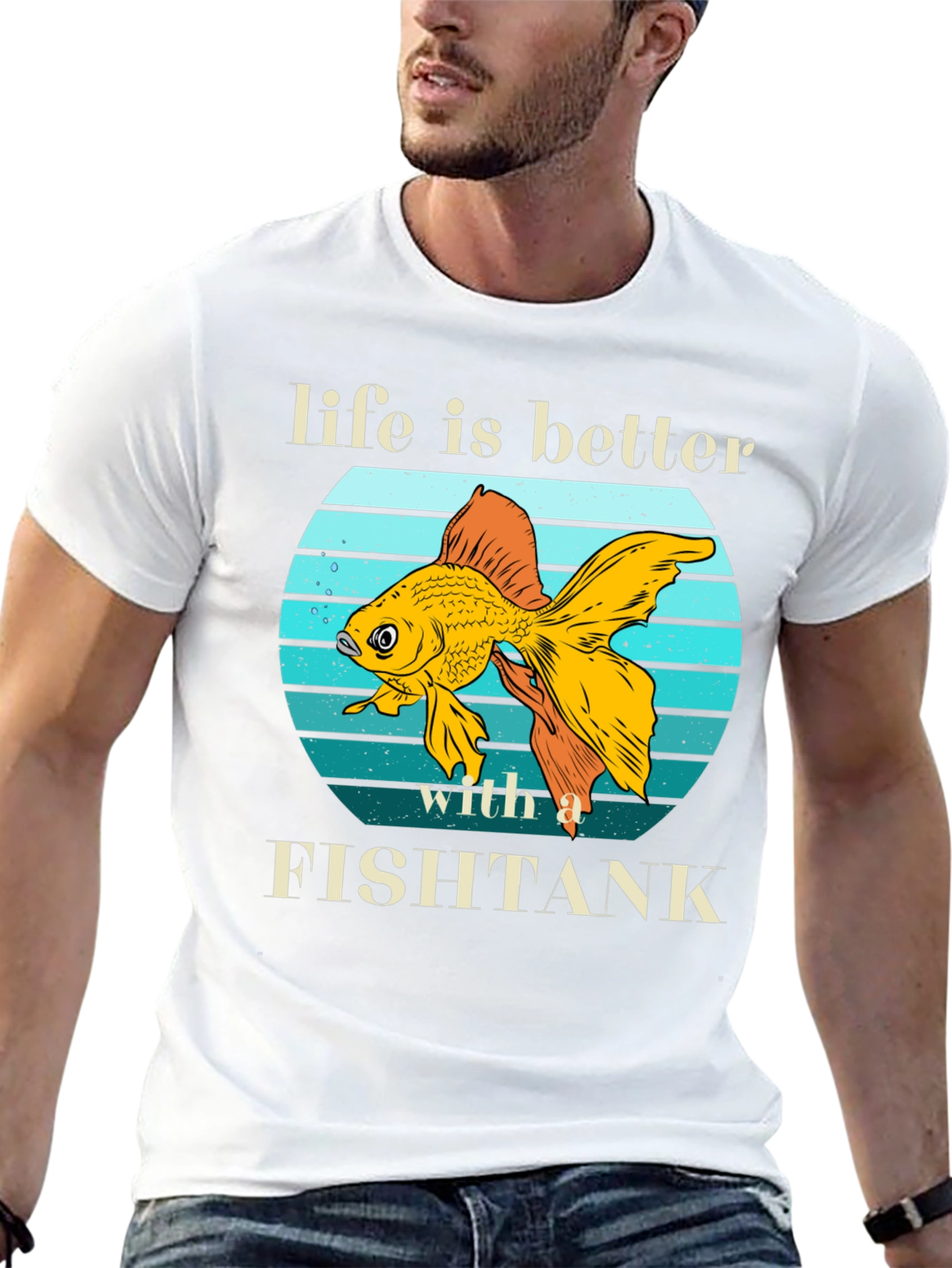 Black Life is Better with a Fishtank T-Shirt view 13