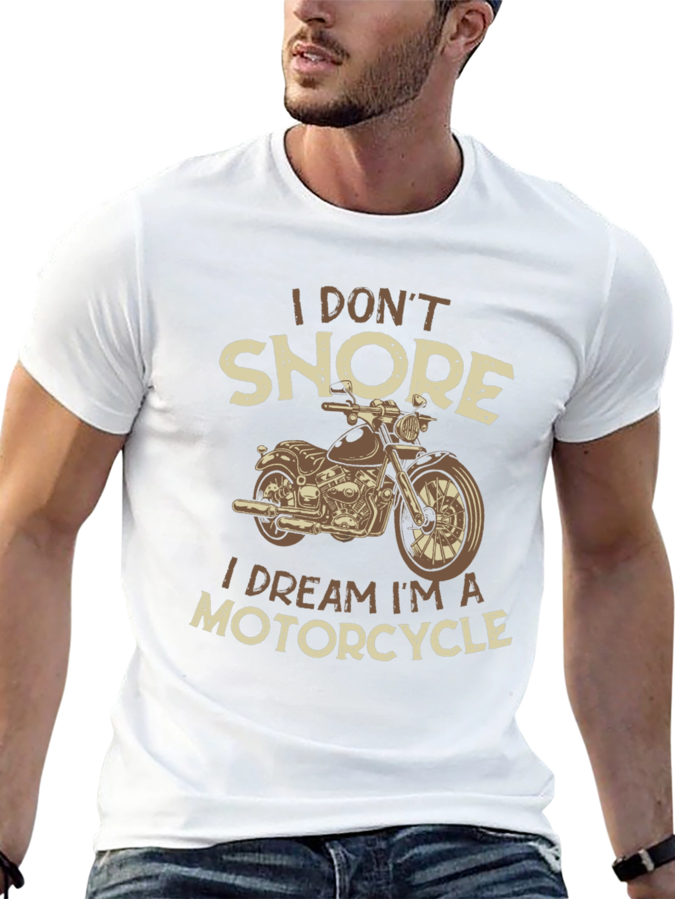 Black Motorcycle Dream T-Shirt - Funny Biker Tee view 13